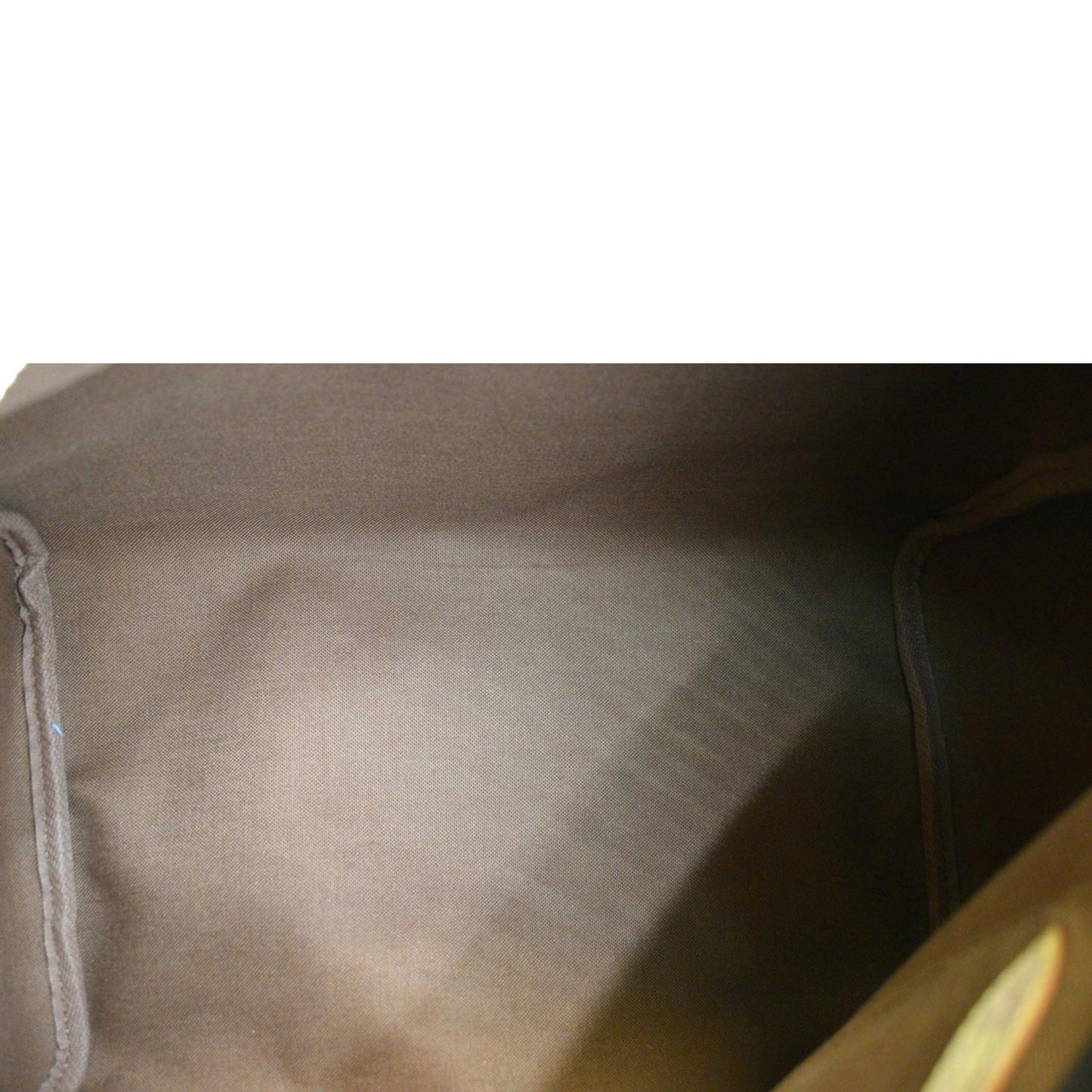 LOUIS VUITTON Roses  30 Monogram Canvas Satchel Bag Brown