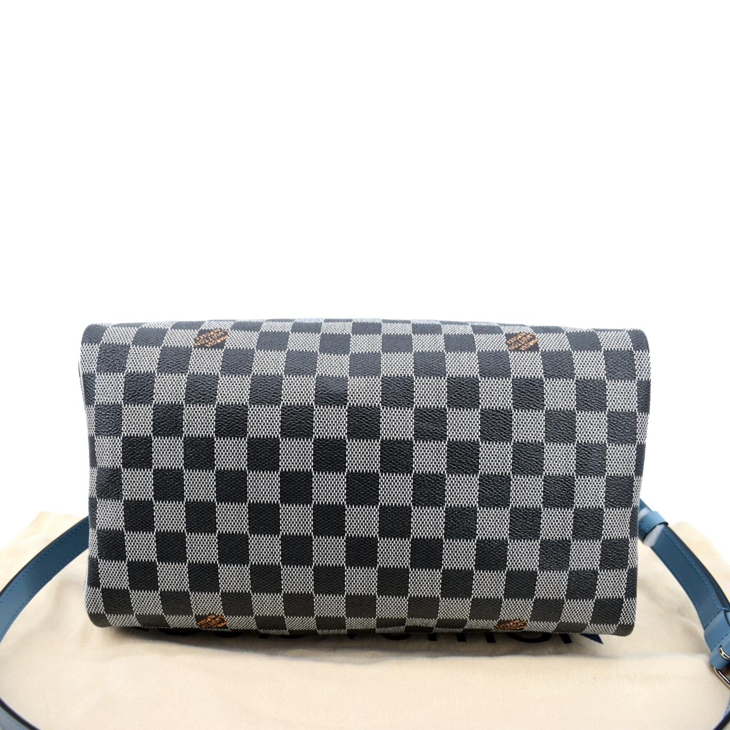 LOUIS VUITTON  30 Bandouliere Damier Shoulder Bag Black White