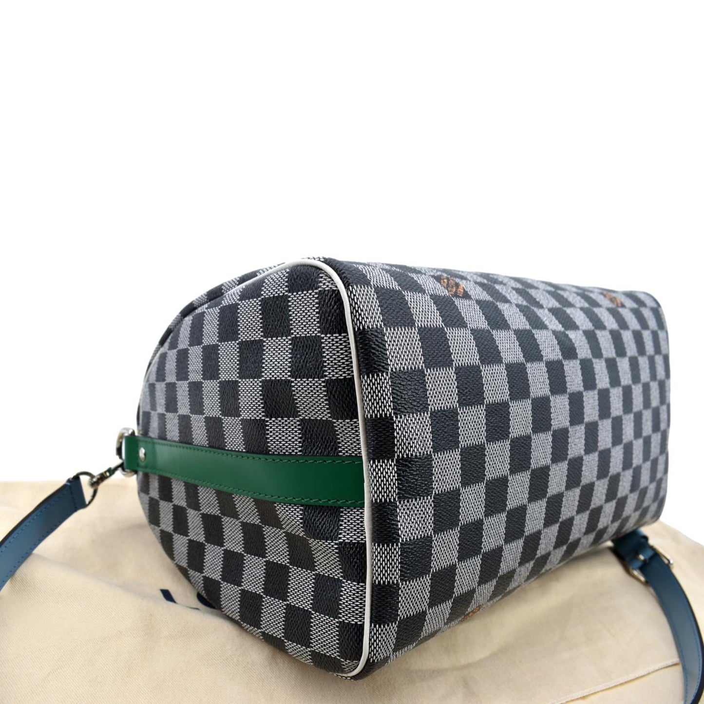 LOUIS VUITTON  30 Bandouliere Damier Shoulder Bag Black White