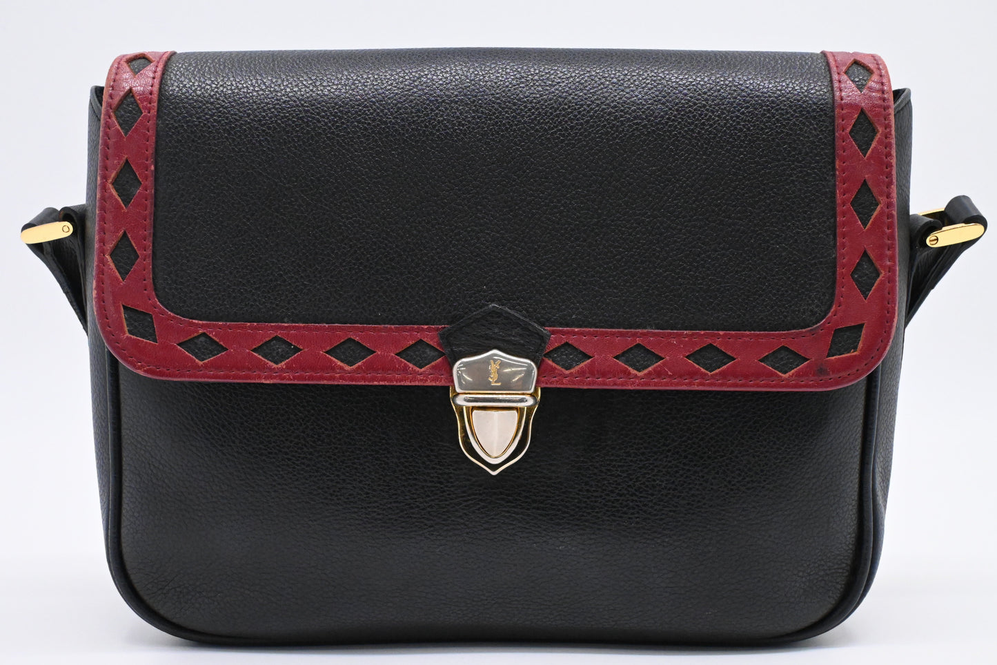 YSL Saint Laurent Crossbody in Black Leather