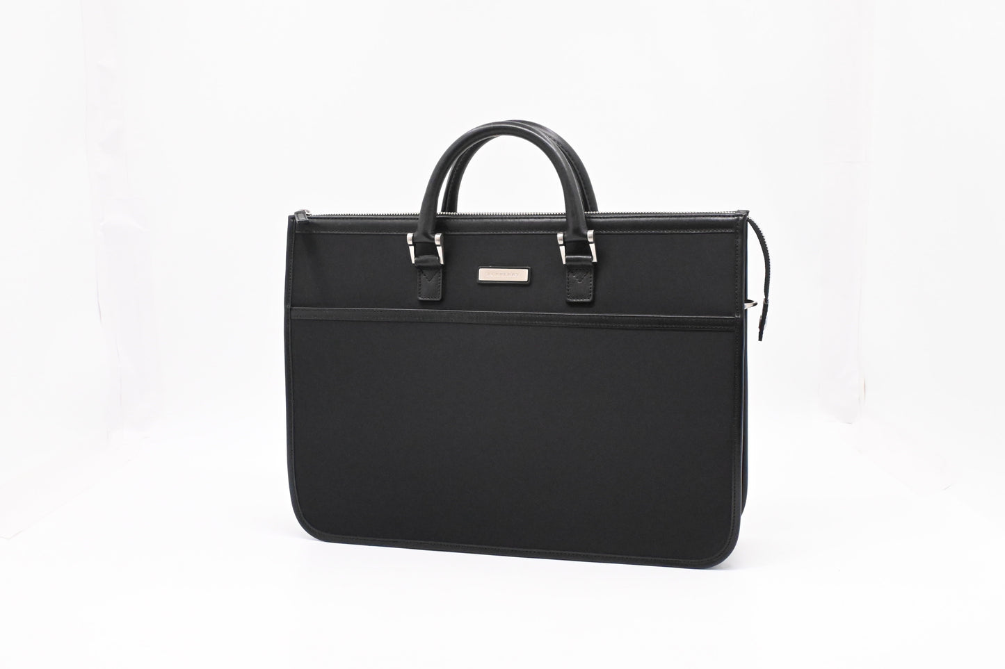Burberry Business Bag in Black Canvas