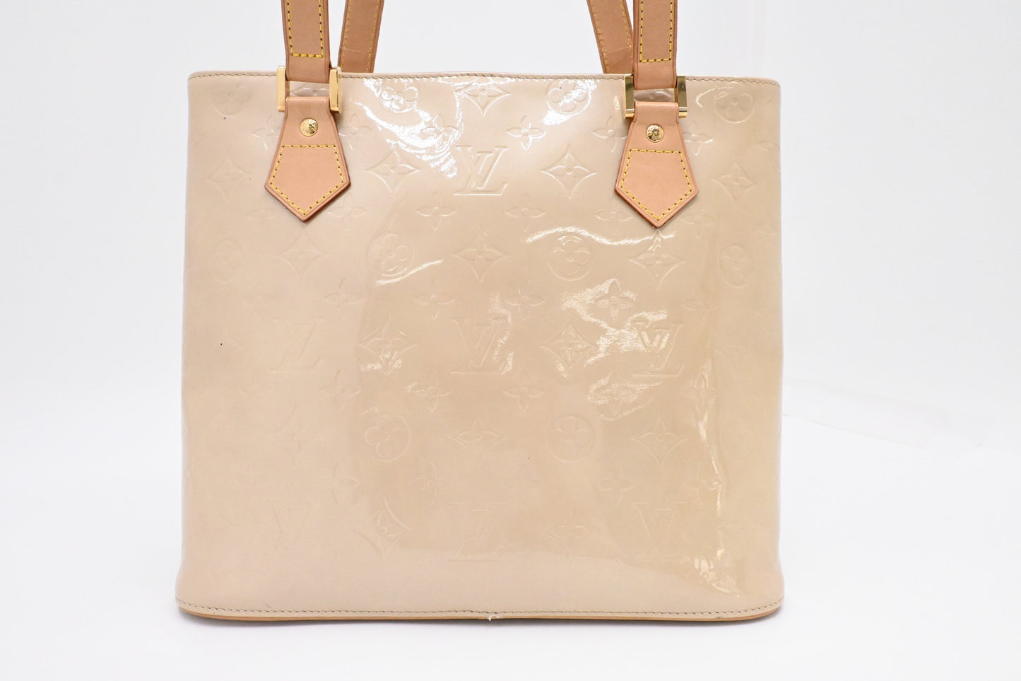 Louis Vuitton Houston in Dune Vernis Leather