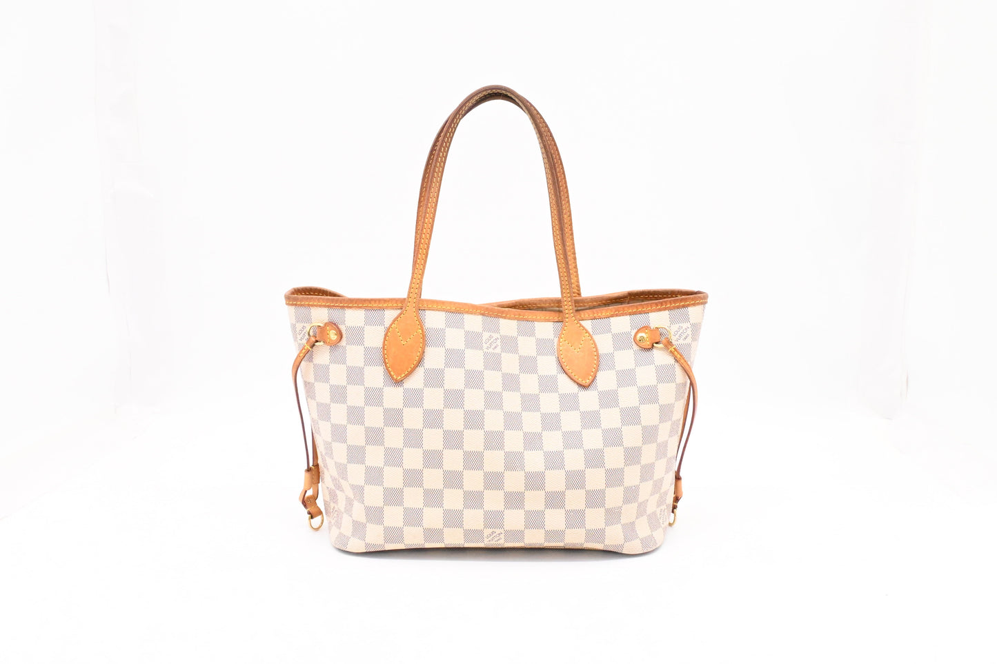 Louis Vuitton Neverfull PM in Damier Azur Canvas