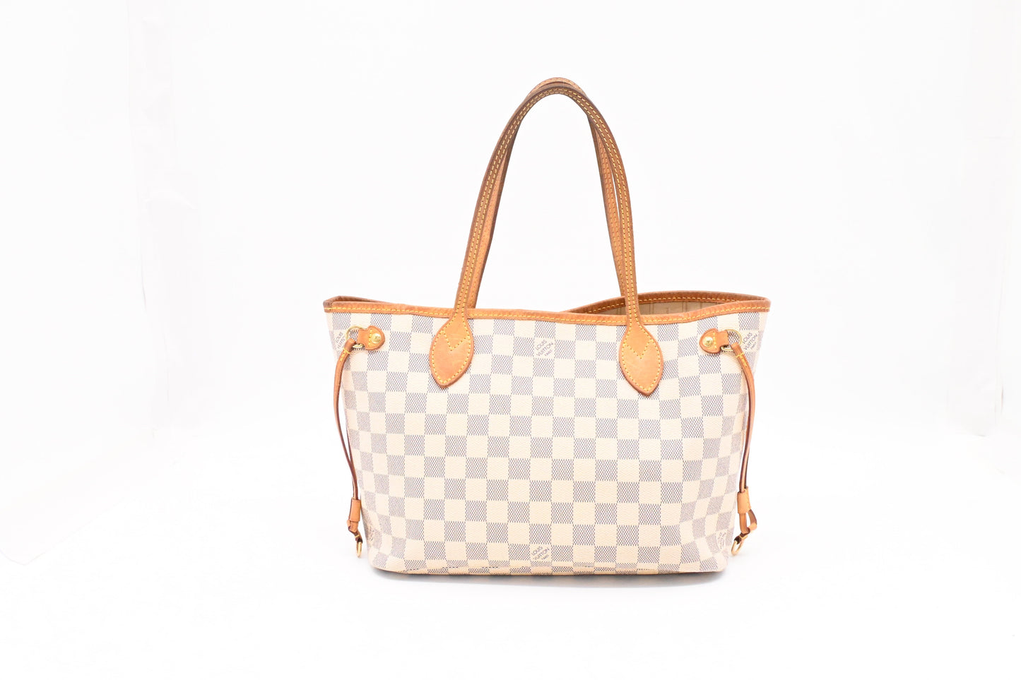 Louis Vuitton Neverfull PM in Damier Azur Canvas