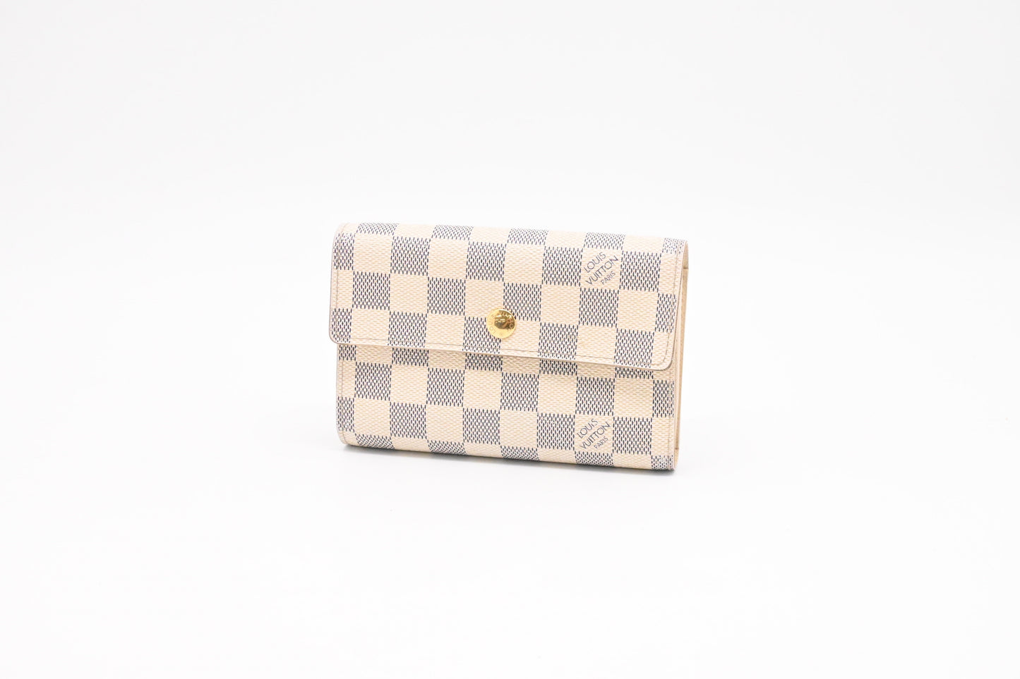 Louis Vuitton Alexandra Wallet in Damier Azur Canvas
