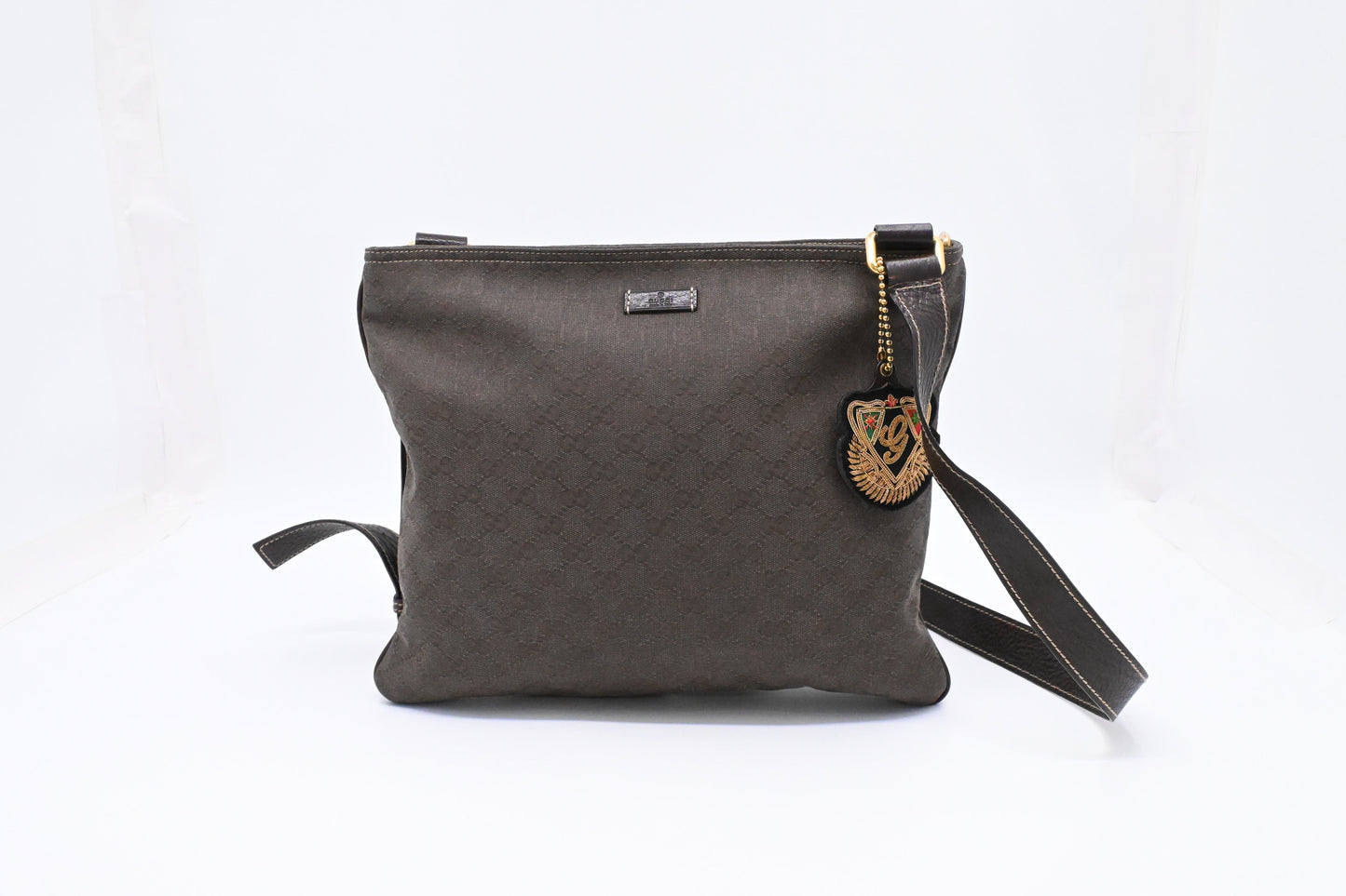 Gucci Square Crossbody in Brown GG Canvas