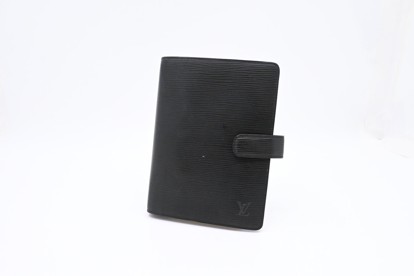 Louis Vuitton Agenda MM in Black Epi Leather