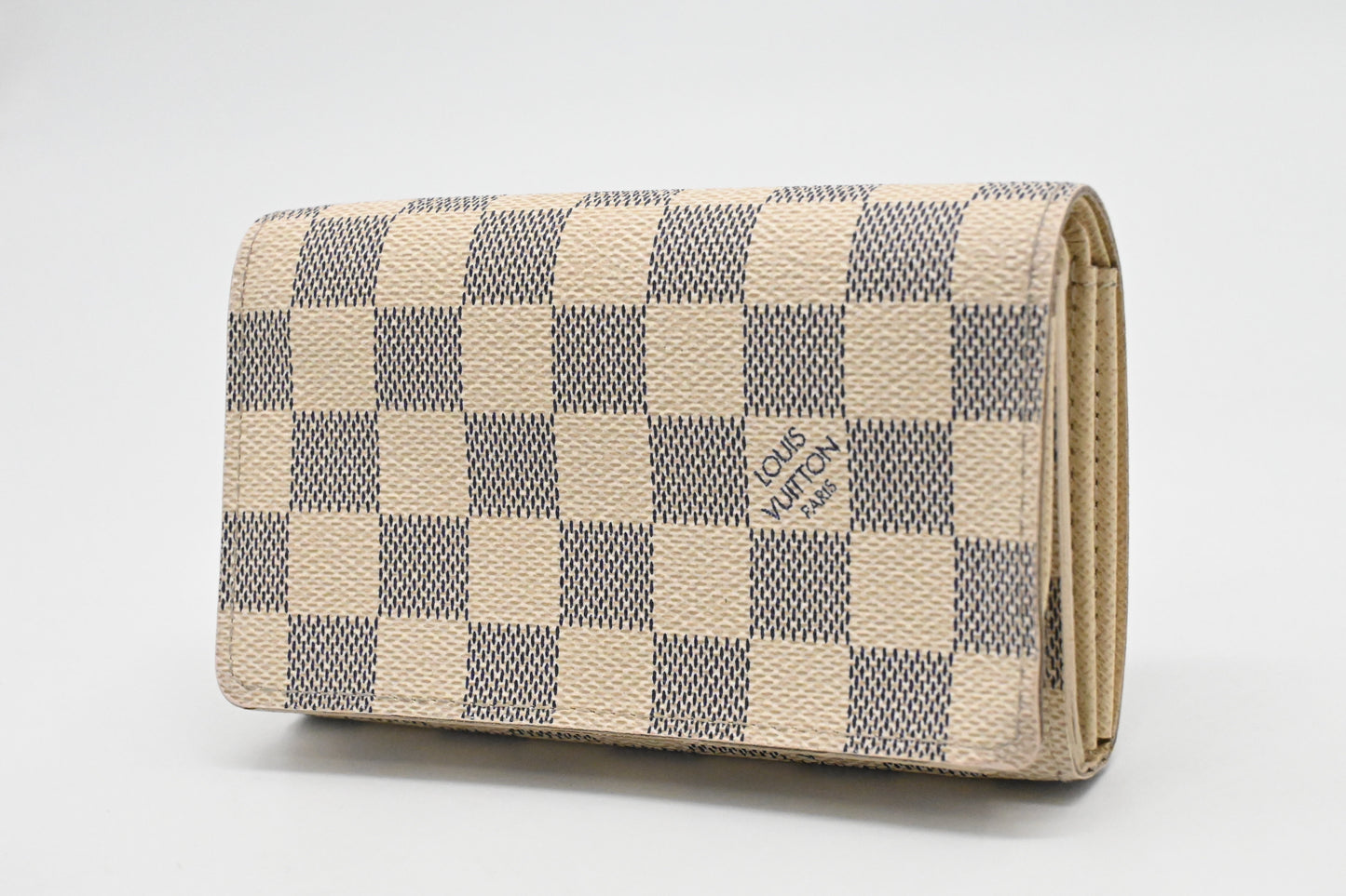 Louis Vuitton Tresor Wallet in Damier Azur Canvas