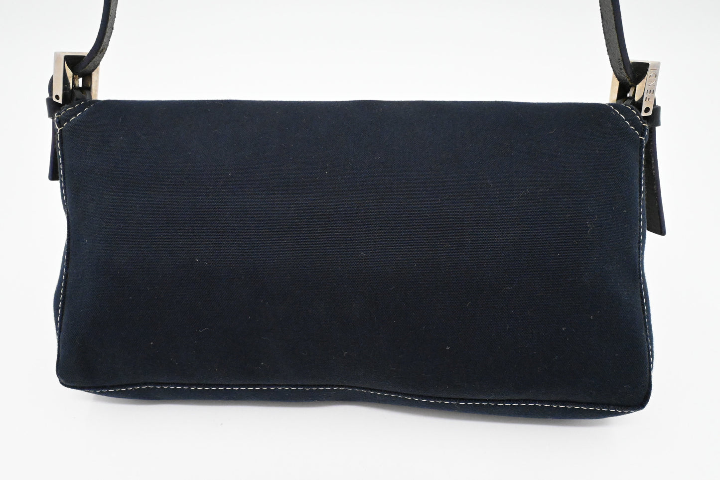Fendi Baguette in Dark Blue Canvas