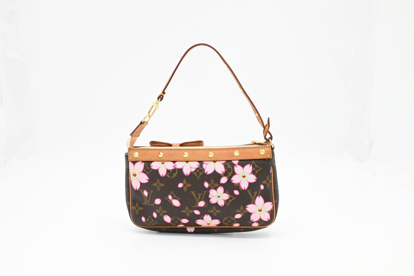 Louis Vuitton Pochette Accessoires in Cherry Blossom Monogram Canvas