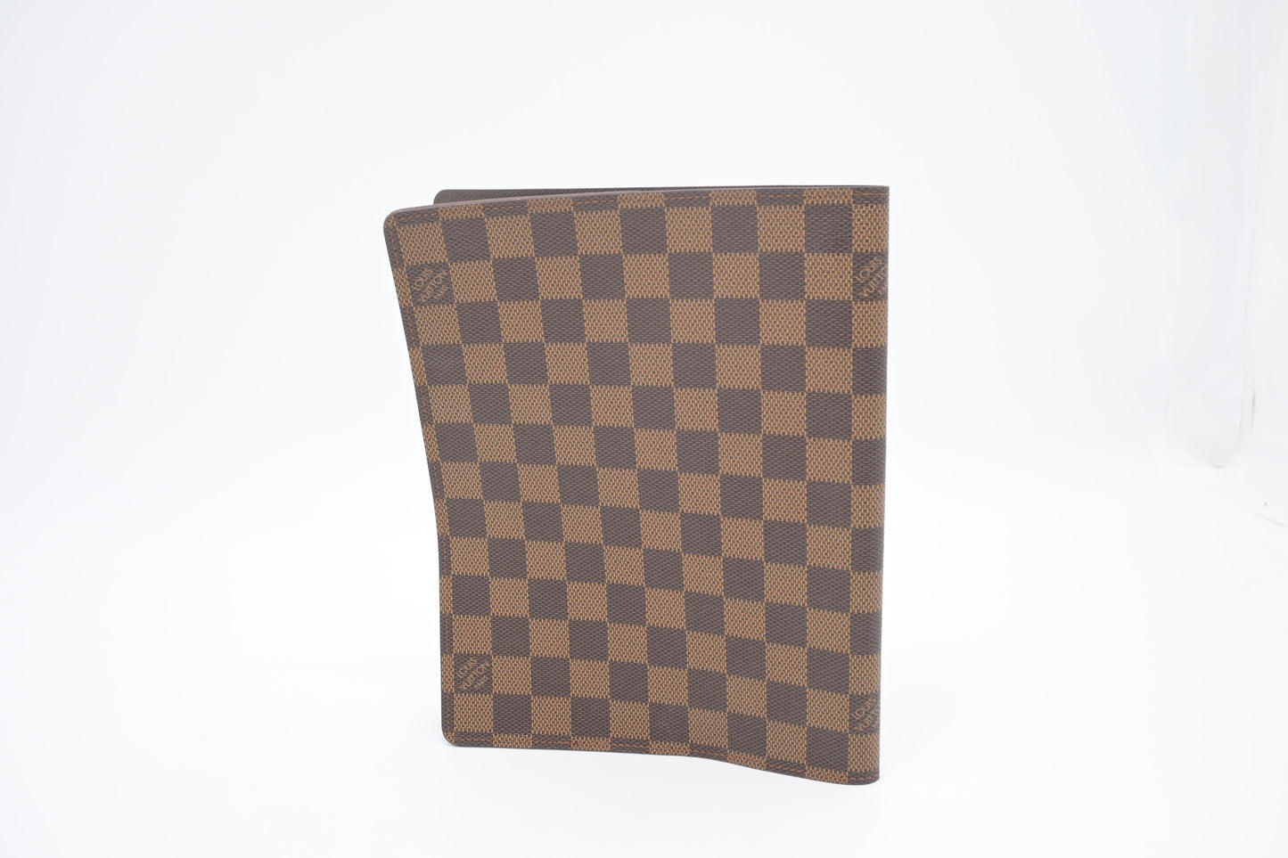 Louis Vuitton Agenda Cover in Damier Ebene Canvas