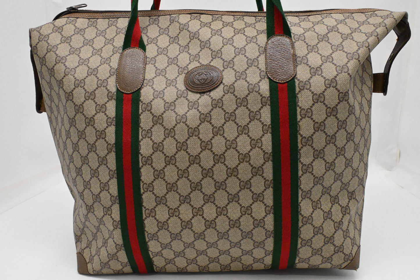Gucci Travel Tote Bag in GG Supreme Canvas