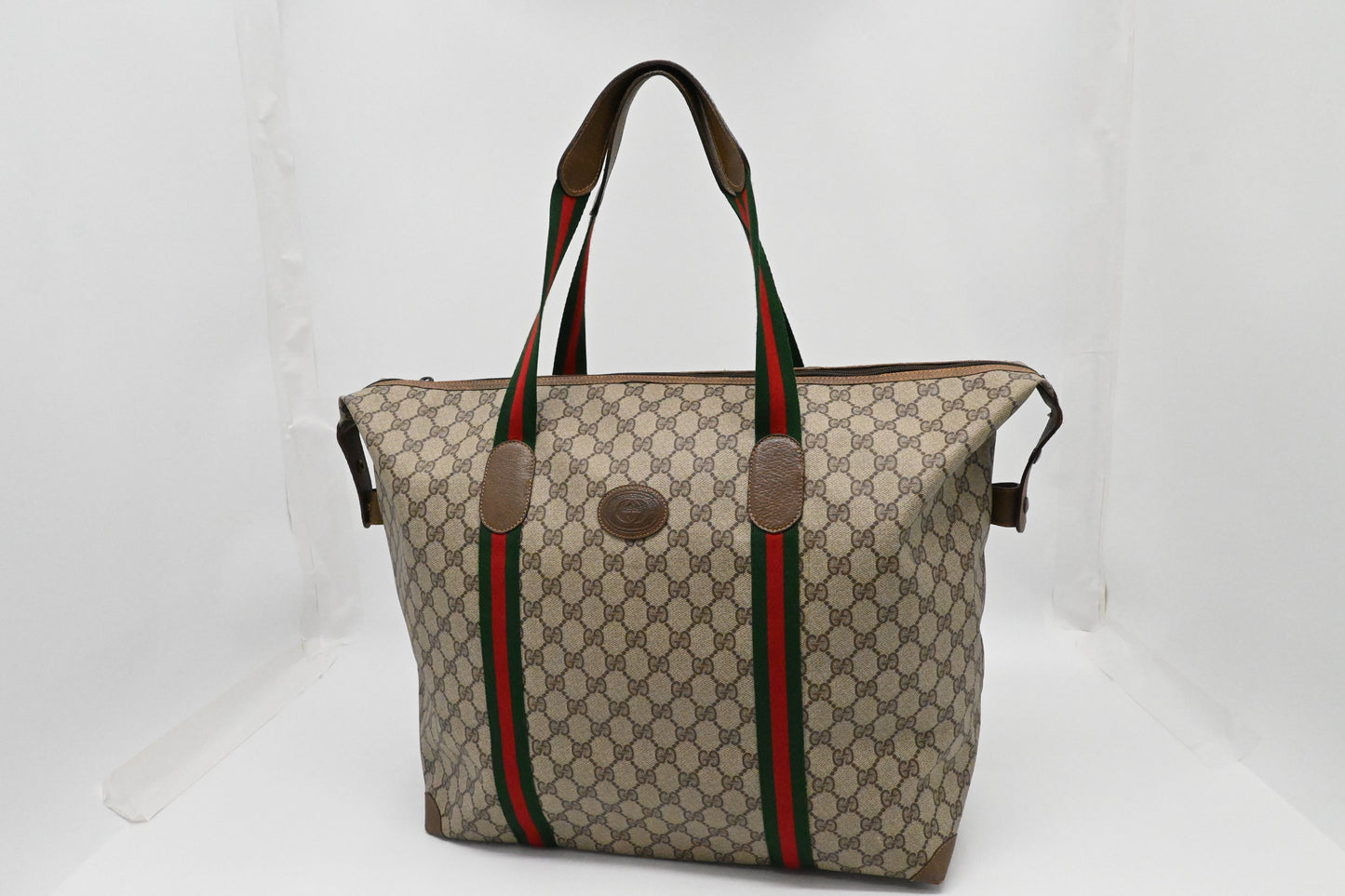 Gucci Travel Tote Bag in GG Supreme Canvas