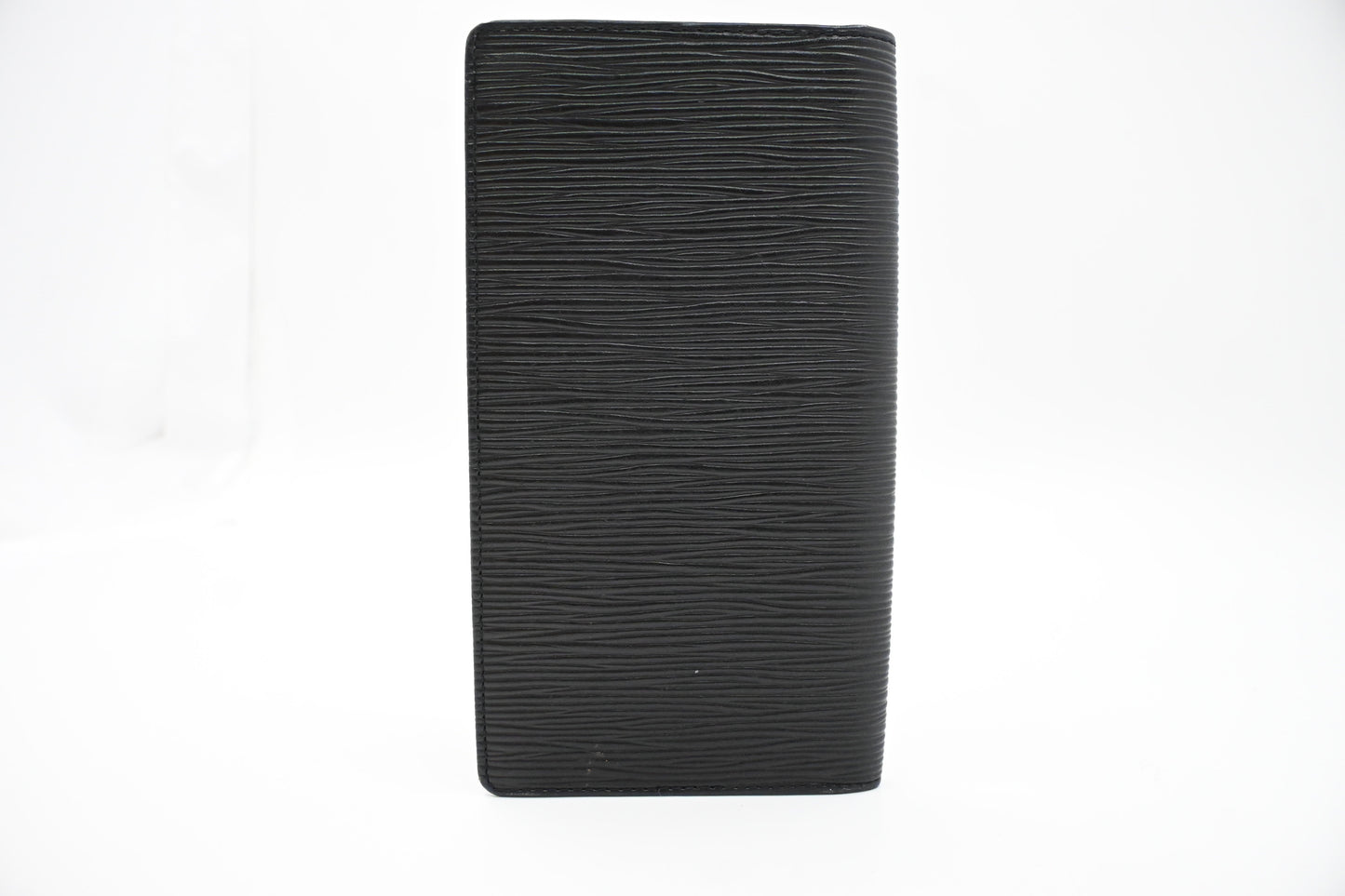 Louis Vuitton Long Bifold Wallet in Black Epi Leather
