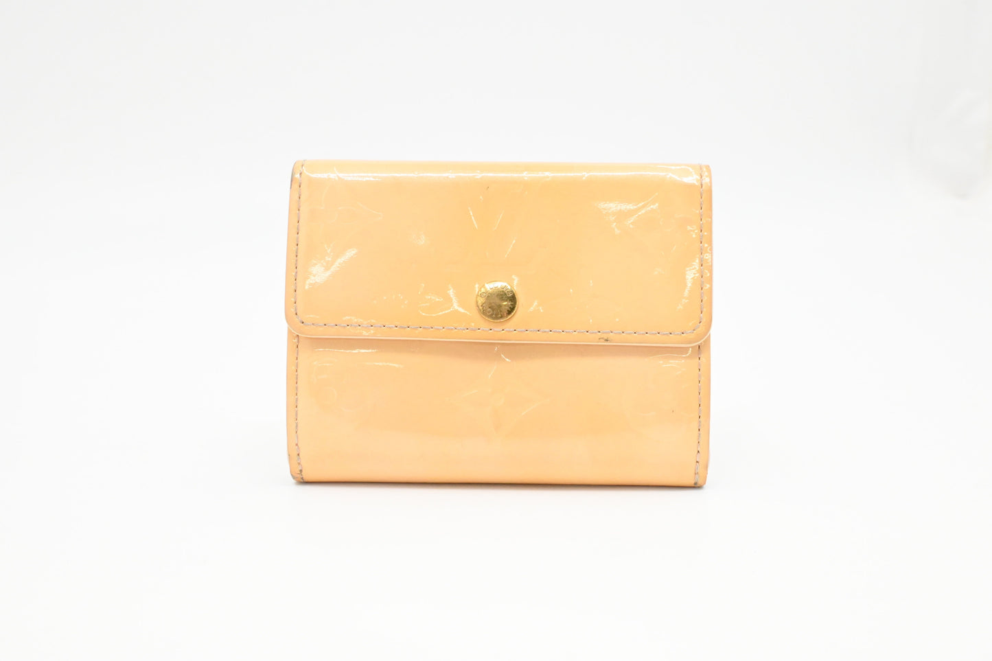 Louis Vuitton Ludlow Wallet in Citrine Vernis Leather