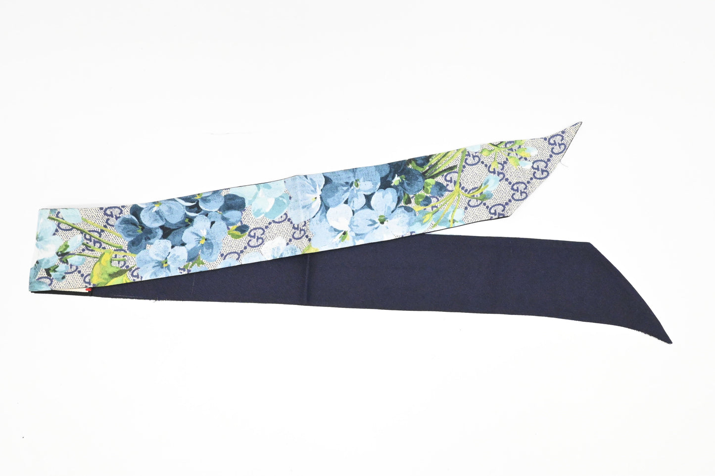 Gucci Twilly in GG Blue Blooms Silk