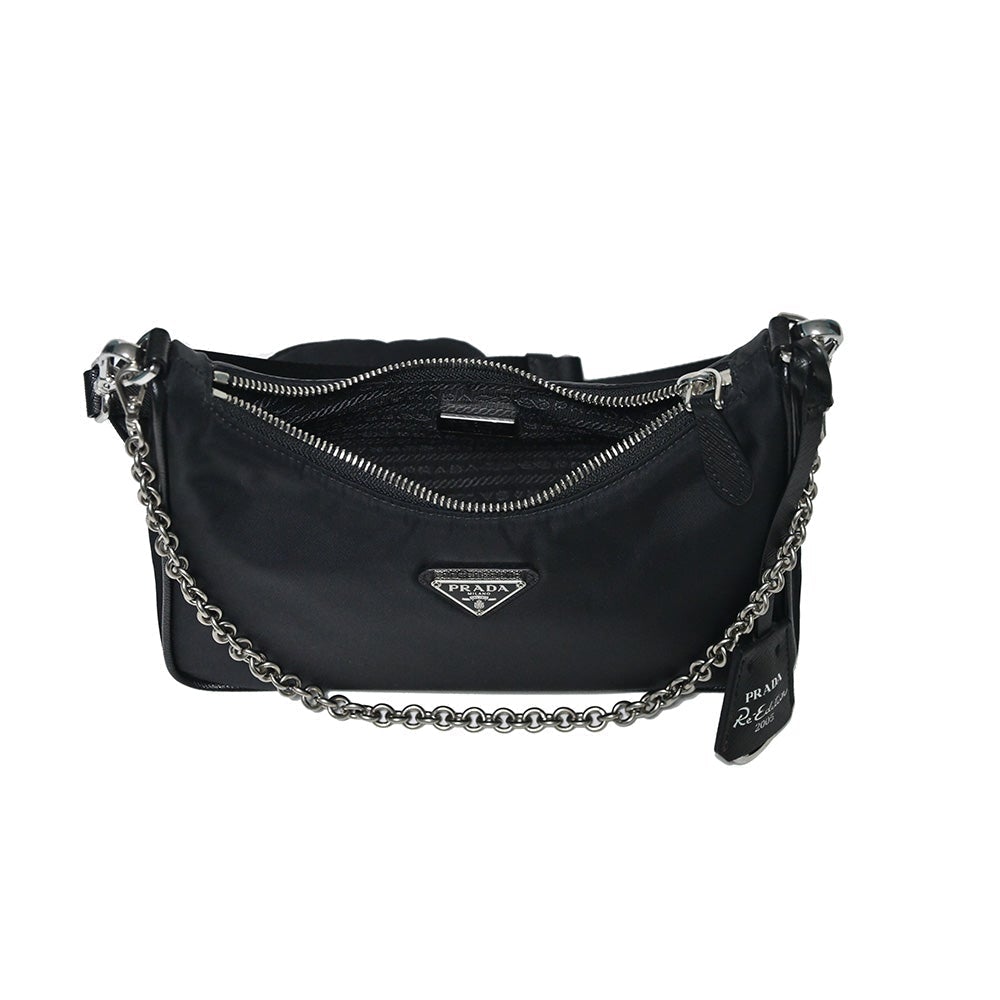 Nero Prada Re-Edition 2005 Nylon Bag - 11 (Rented Out)