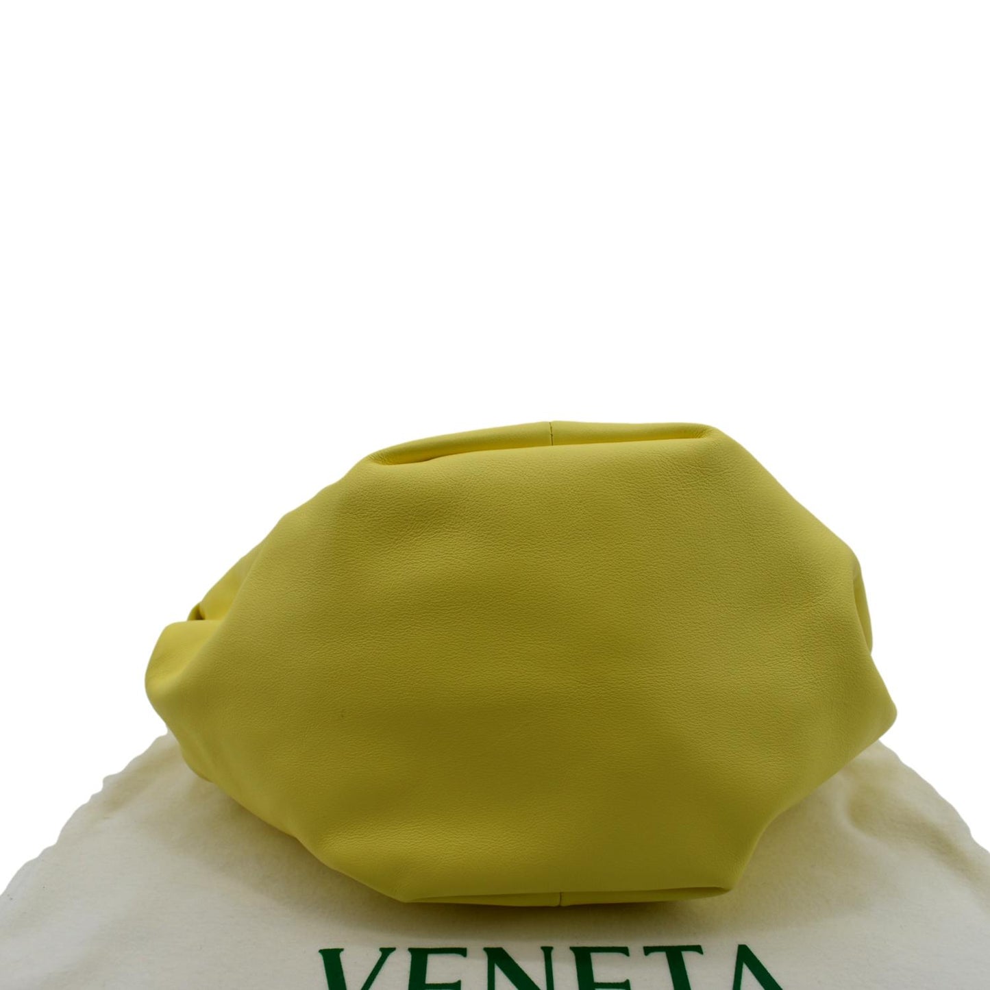 BOTTEGA VENETA Double Knot Leather Mini Tote Bag Kiwi
