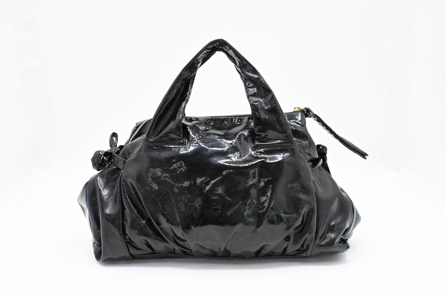 Gucci Handbag in Black Patent Leather
