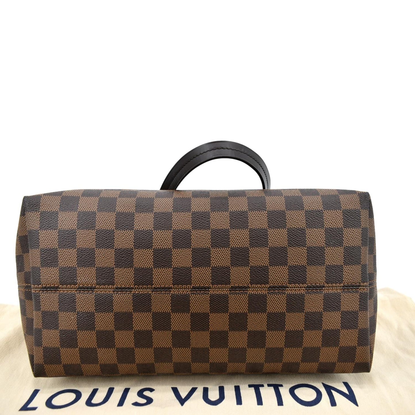 LOUIS VUITTON Iena MM Damier Ebene Shoulder Bag Brown -