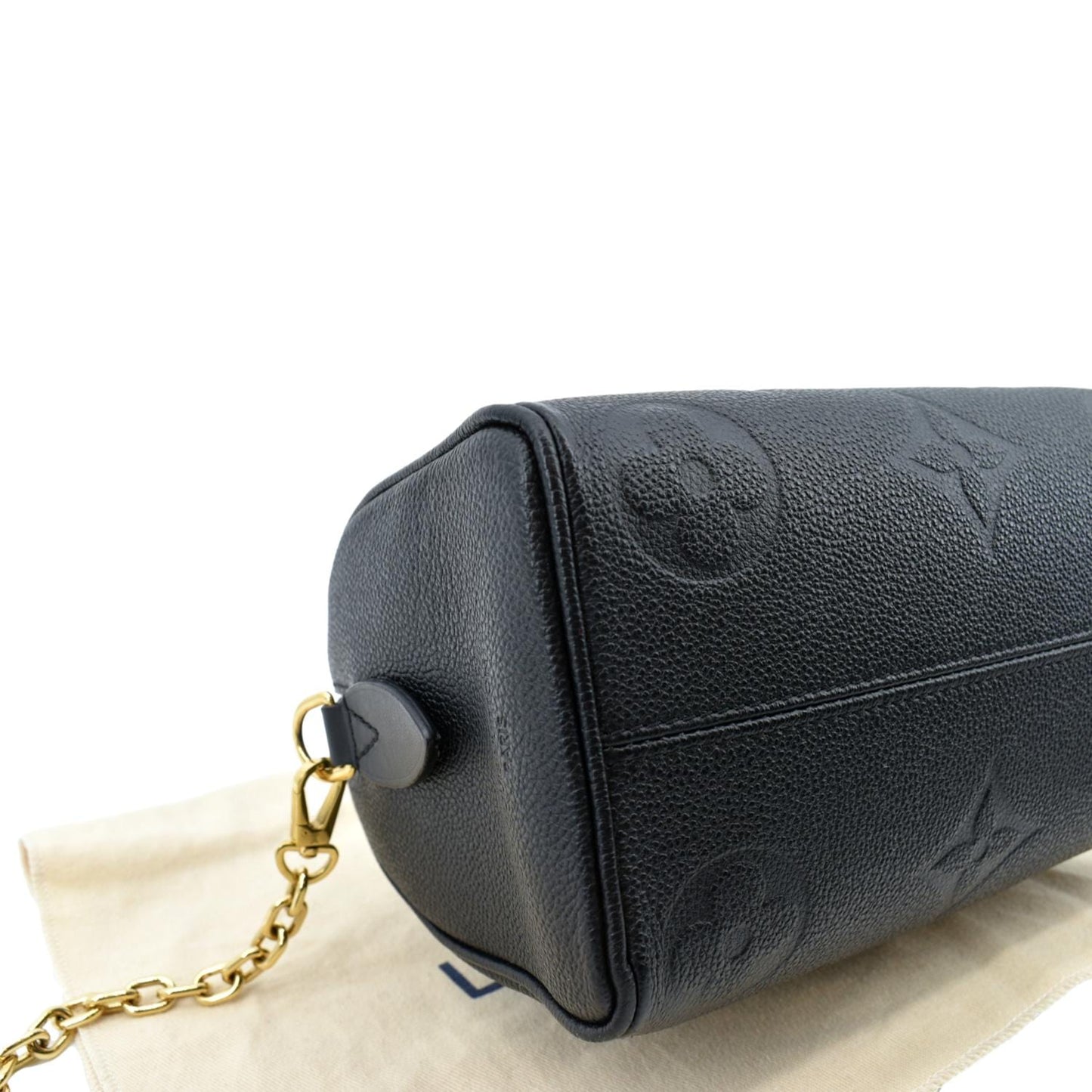 LOUIS VUITTON Giant  20 Bandouliere Empreinte  Shoulder Bag Black