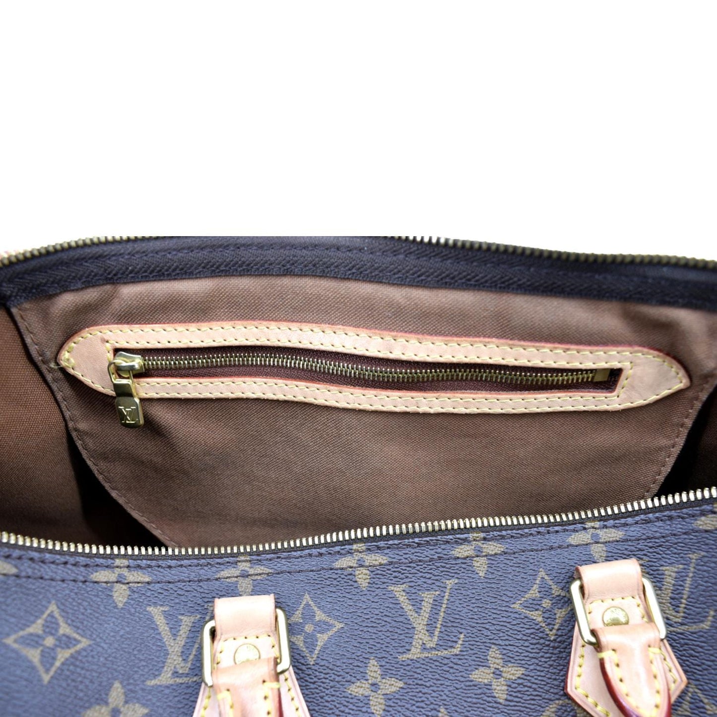 LOUIS VUITTON  40 Bandouliere Monogram Canvas Shoulder Bag Brown