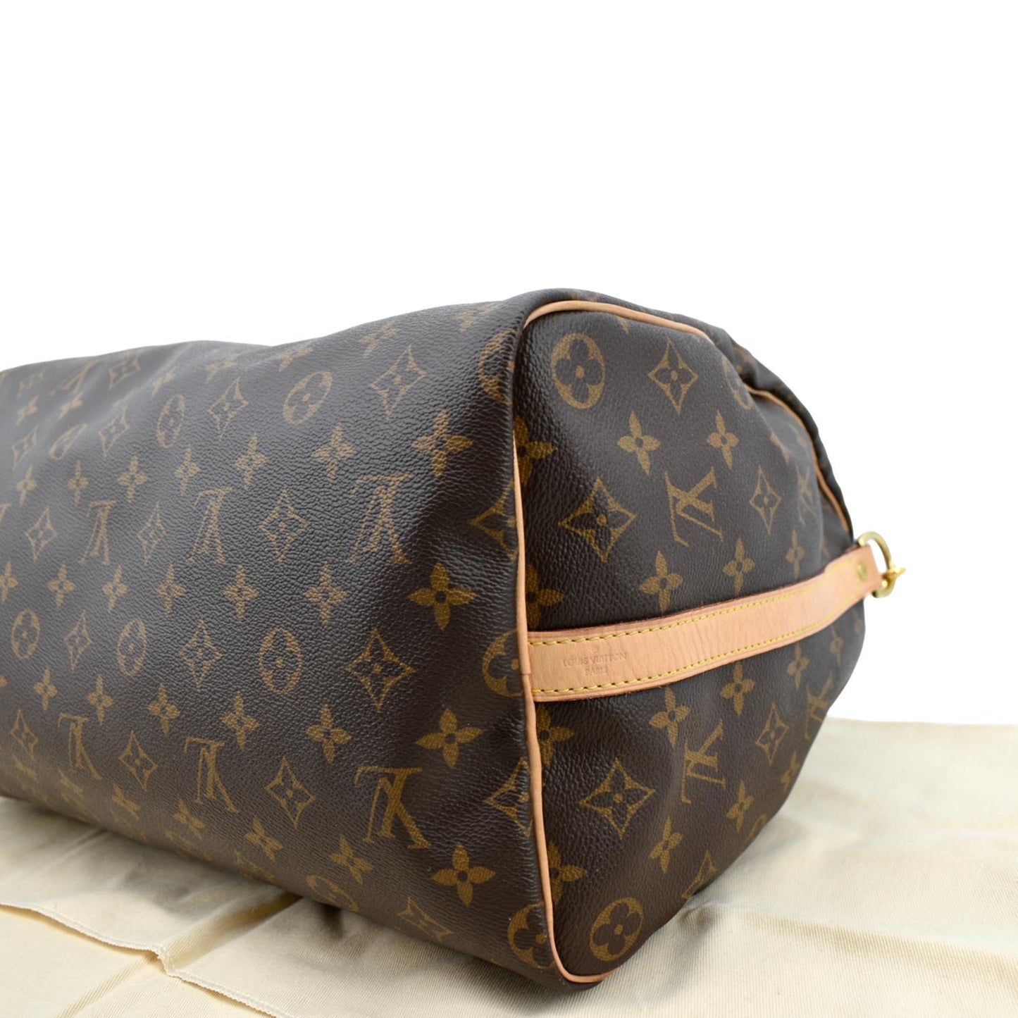 LOUIS VUITTON  40 Bandouliere Monogram Canvas Shoulder Bag Brown