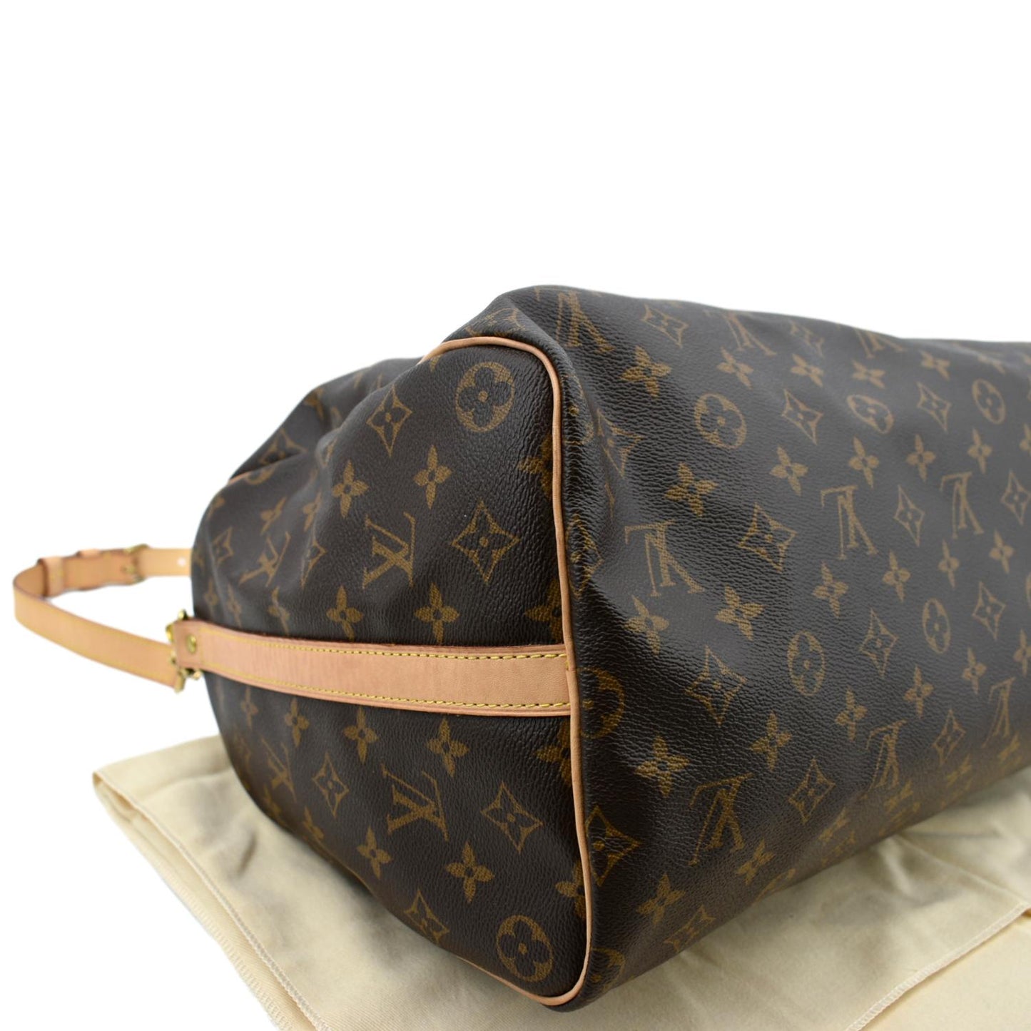 LOUIS VUITTON  40 Bandouliere Monogram Canvas Shoulder Bag Brown