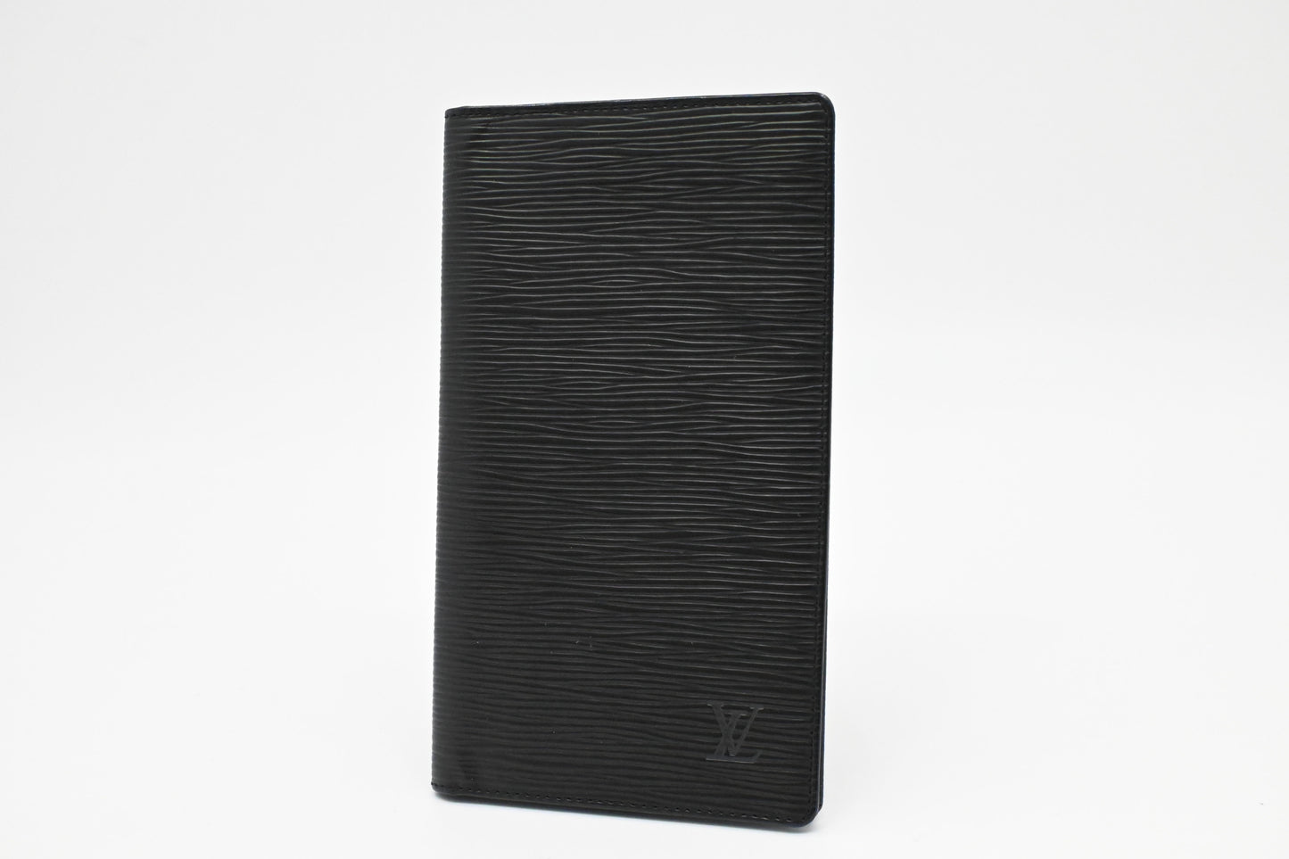 Louis Vuitton Bifold Wallet in Black Epi Leather