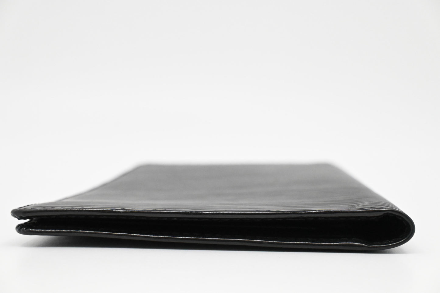 Louis Vuitton Bifold Wallet in Black Epi Leather