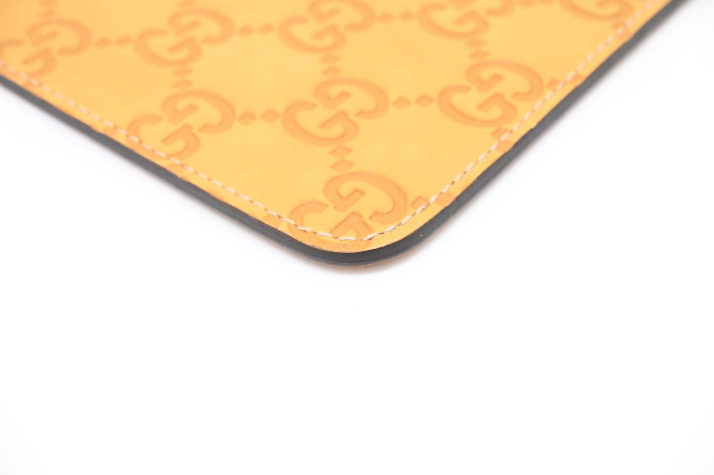 Gucci Mousepad in Yellow Guccissima Leather