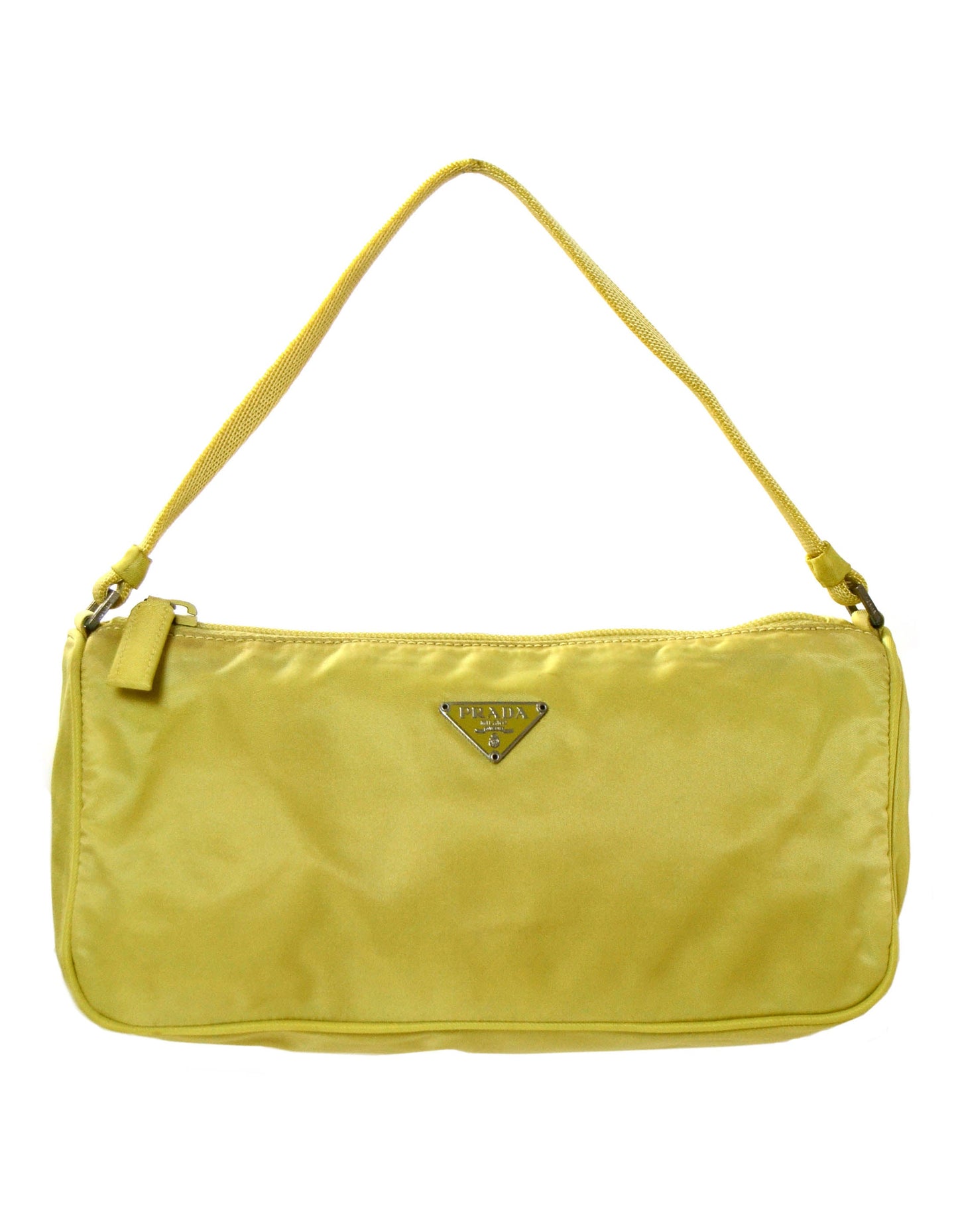 Prada Chartre Zip Top Pochette Bag