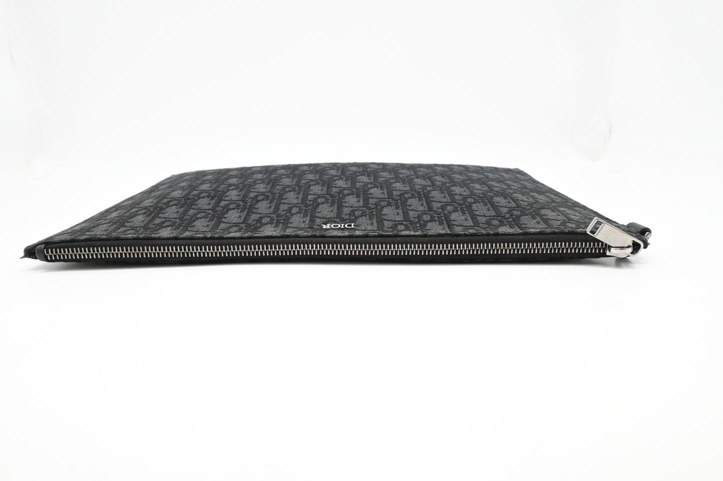 Dior Clutch in Black Oblique Canvas