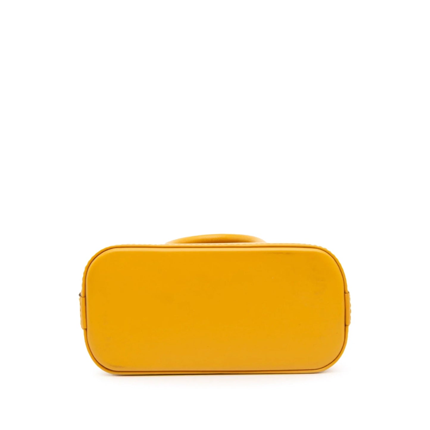 Yellow Louis Vuitton Epi Nano Alma Satchel