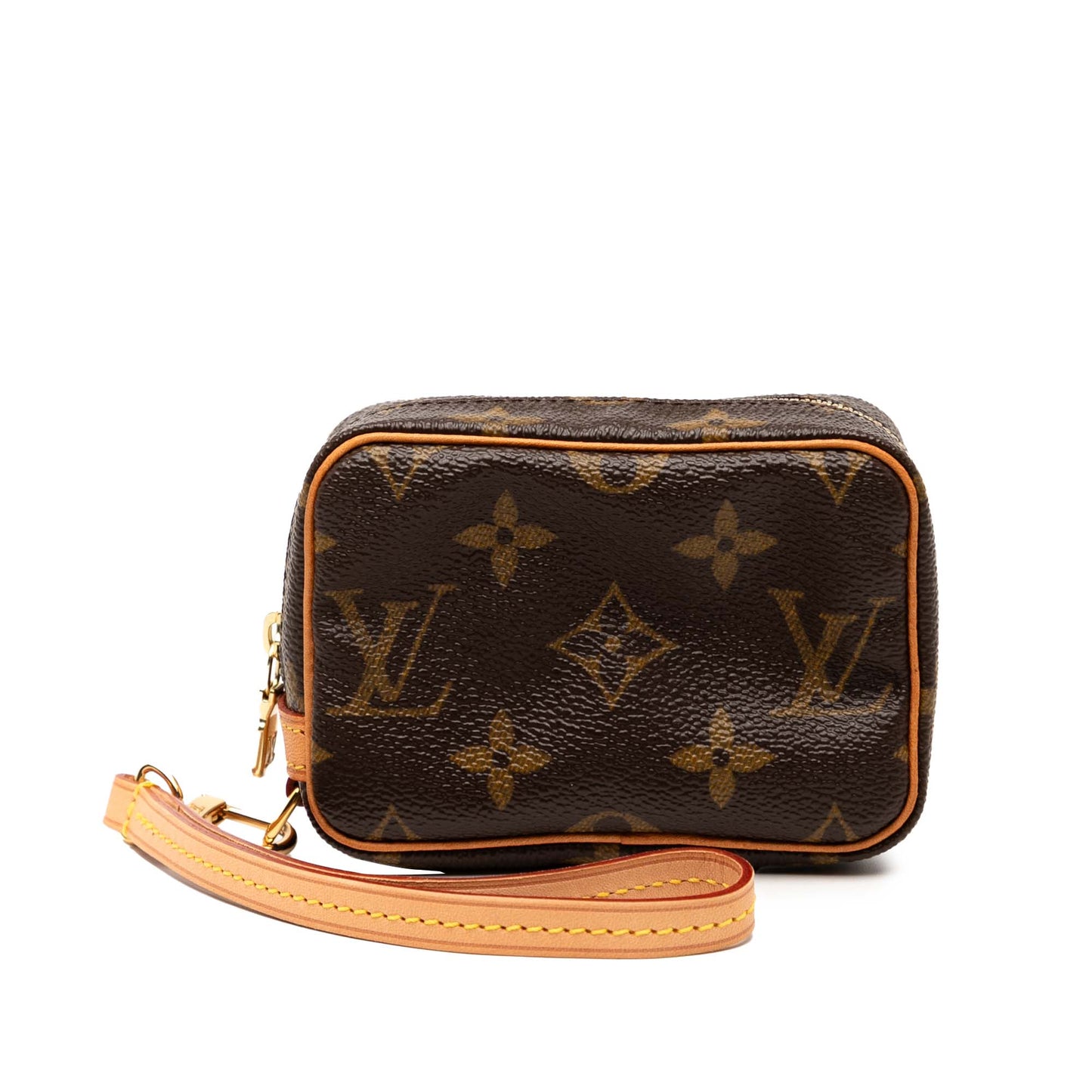 Brown Louis Vuitton Monogram Trousse Wapity Pouch