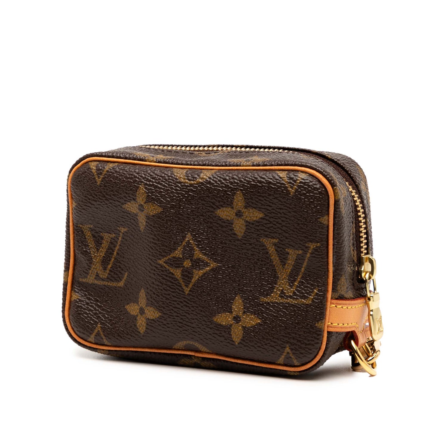 Brown Louis Vuitton Monogram Trousse Wapity Pouch