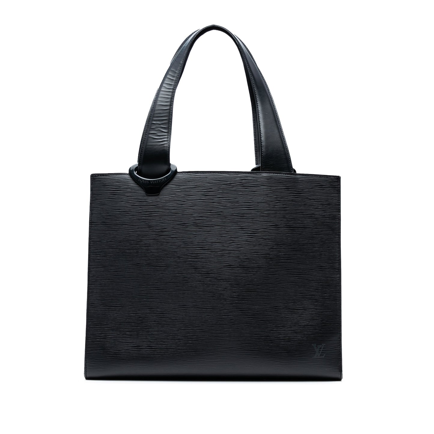 Black Louis Vuitton Epi Gemeaux Tote Bag