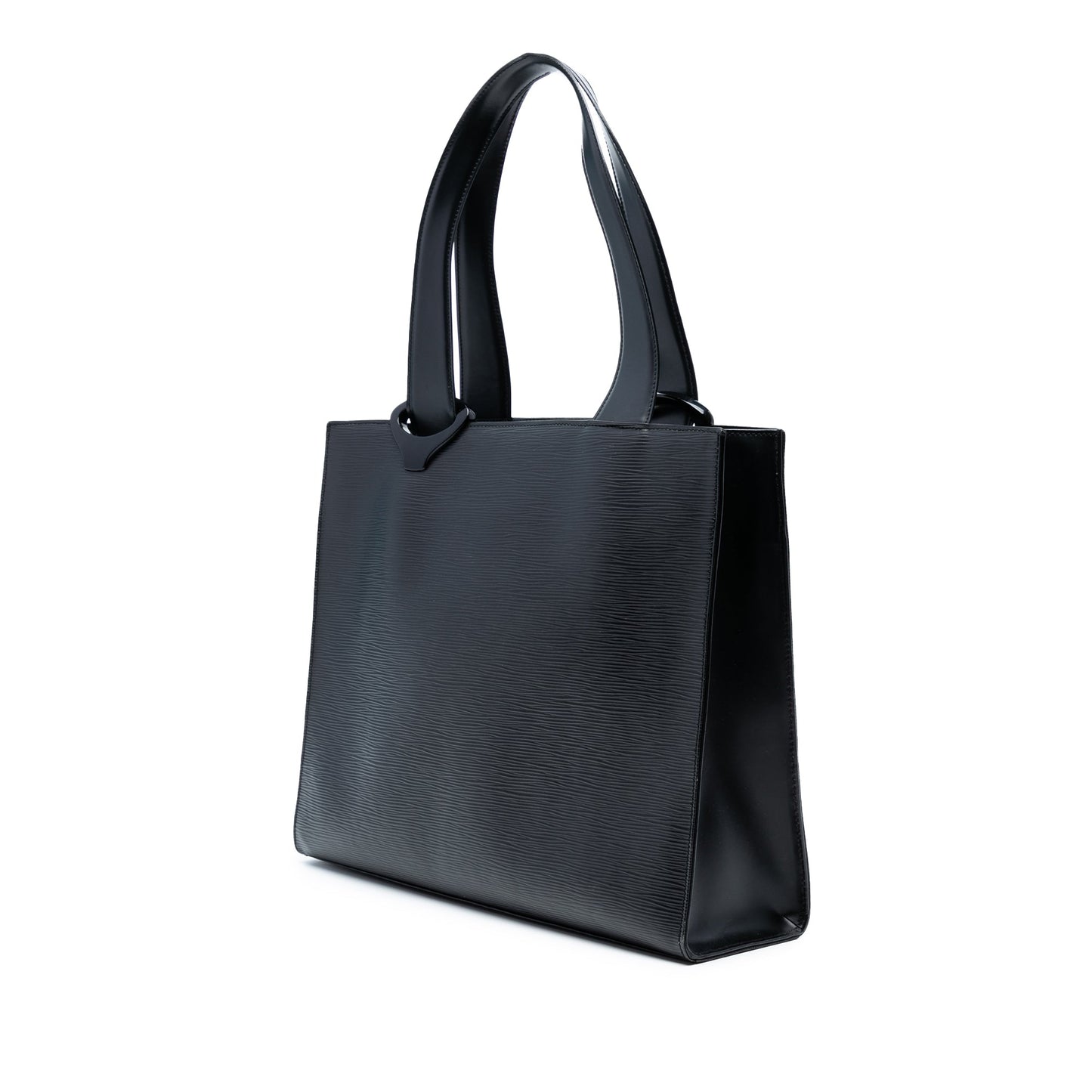 Black Louis Vuitton Epi Gemeaux Tote Bag