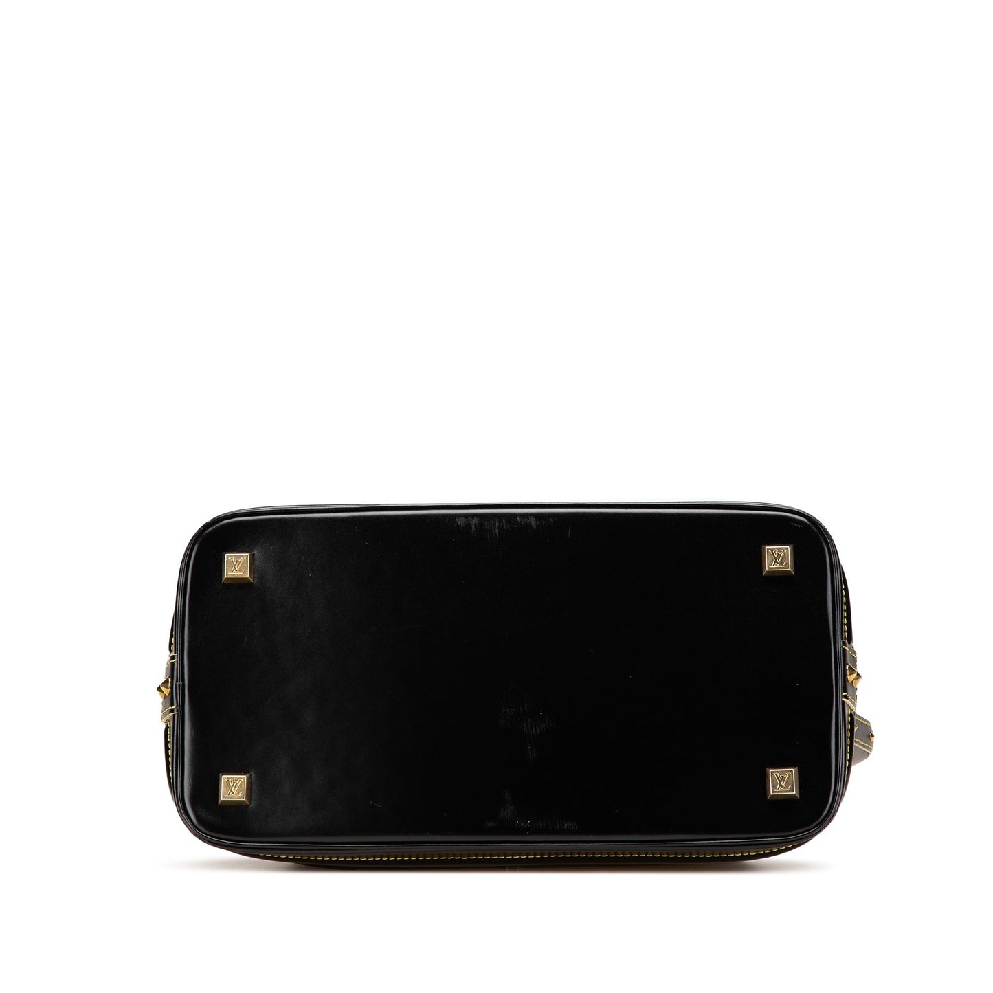 Black Louis Vuitton Suhali Lockit PM Handbag