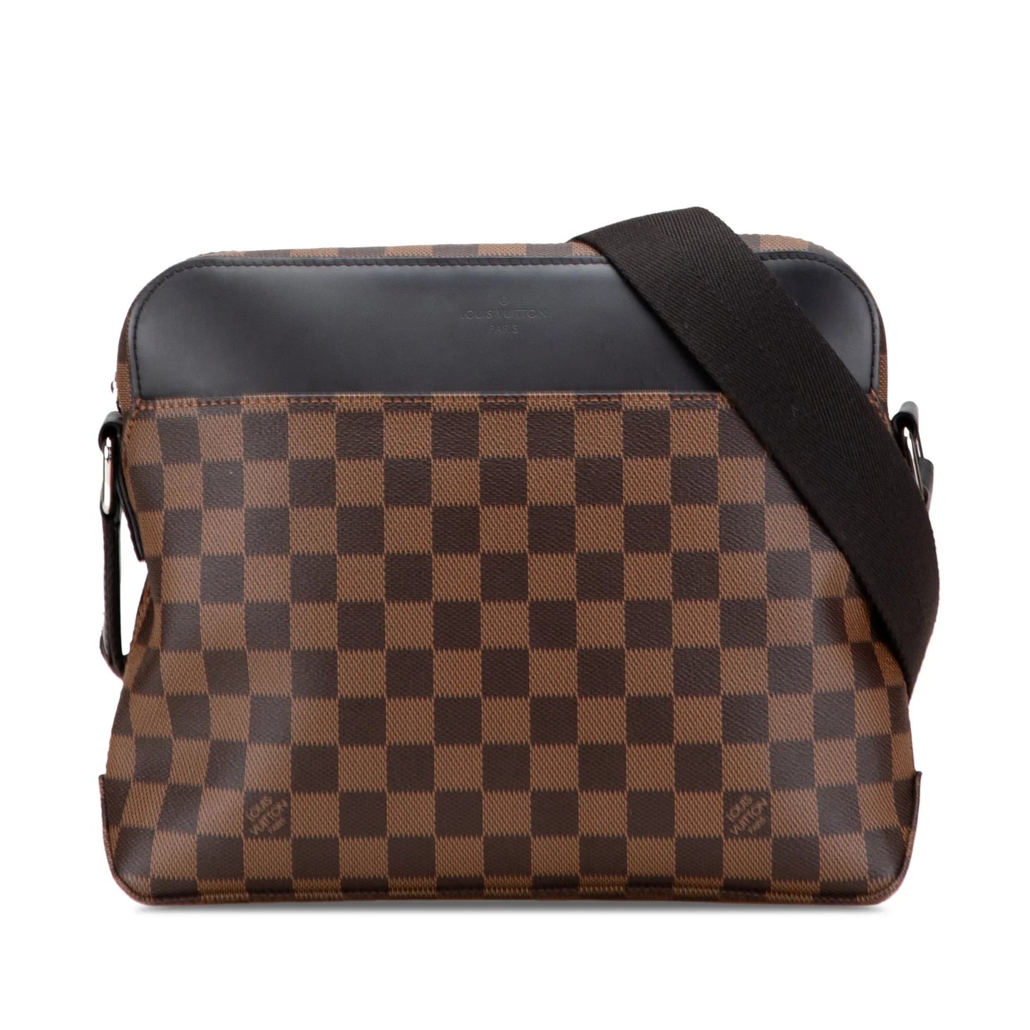 Brown Louis Vuitton Damier Ebene Jake PM Crossbody Bag
