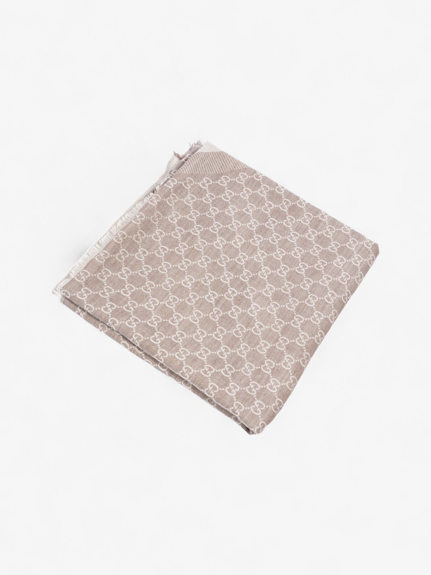 Gucci GG Guccissima Scarf GG Supreme / Beige Wool
