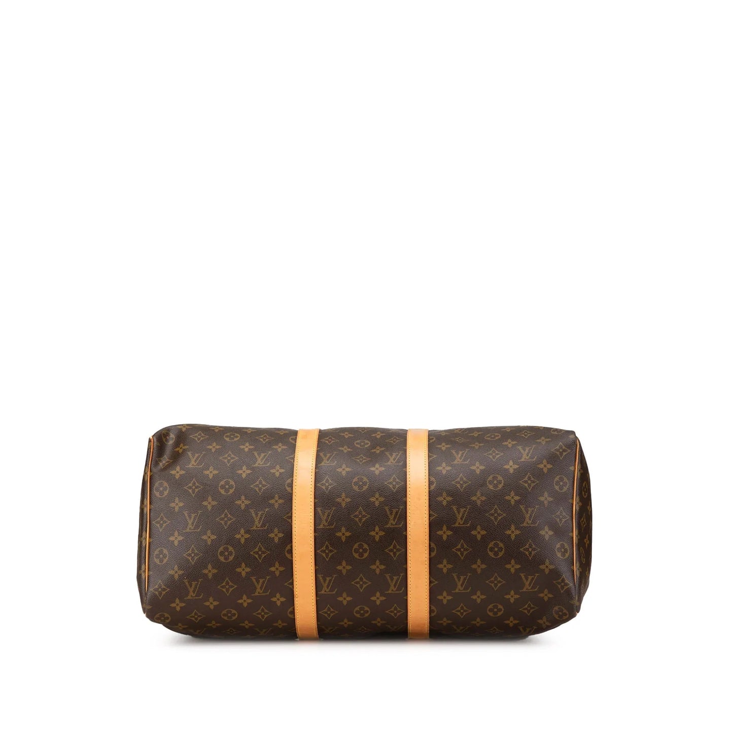 Brown Louis Vuitton Monogram Keepall 50 Travel Bag