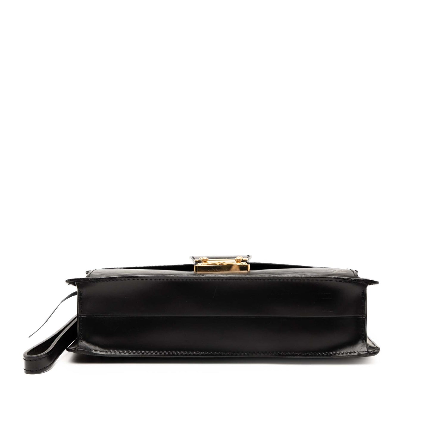 Black Louis Vuitton Epi Sellier Dragonne Clutch Bag