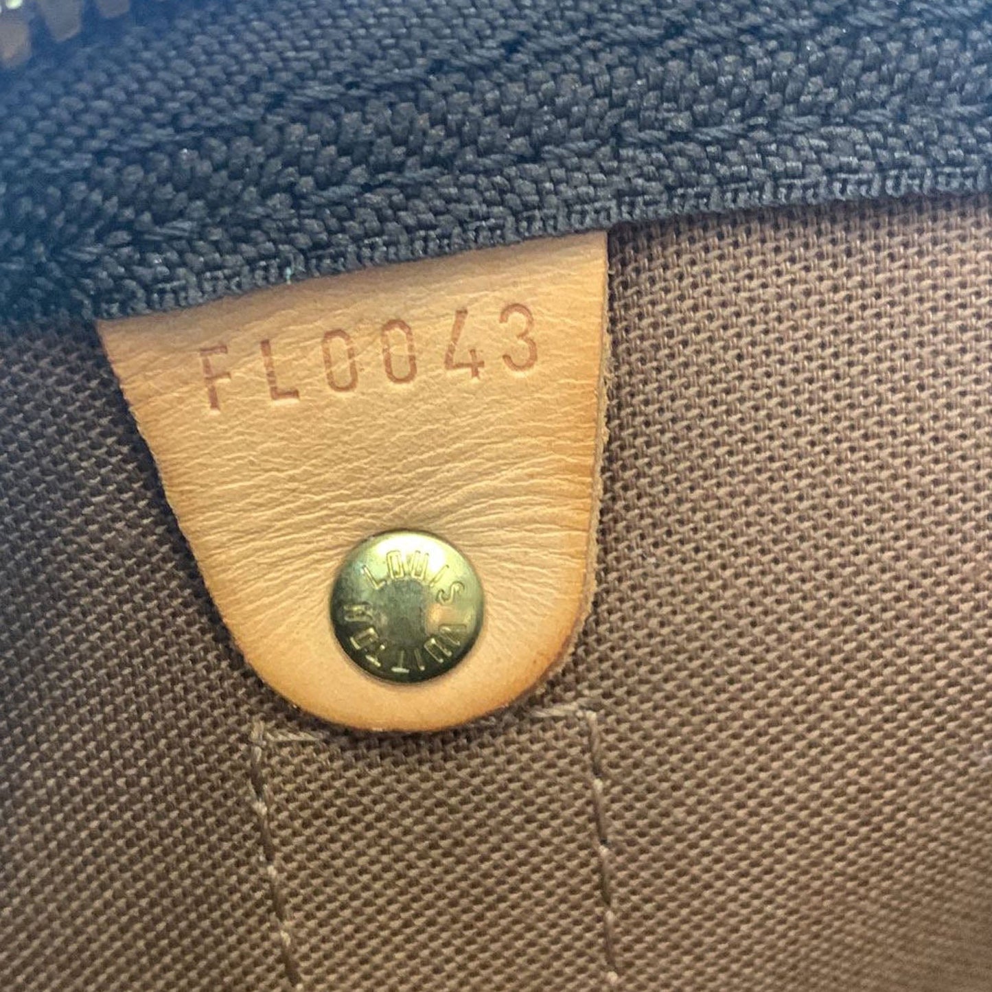 LOUIS VUITTON Keepall 45 Monogram Canvas Travel Bag Brown