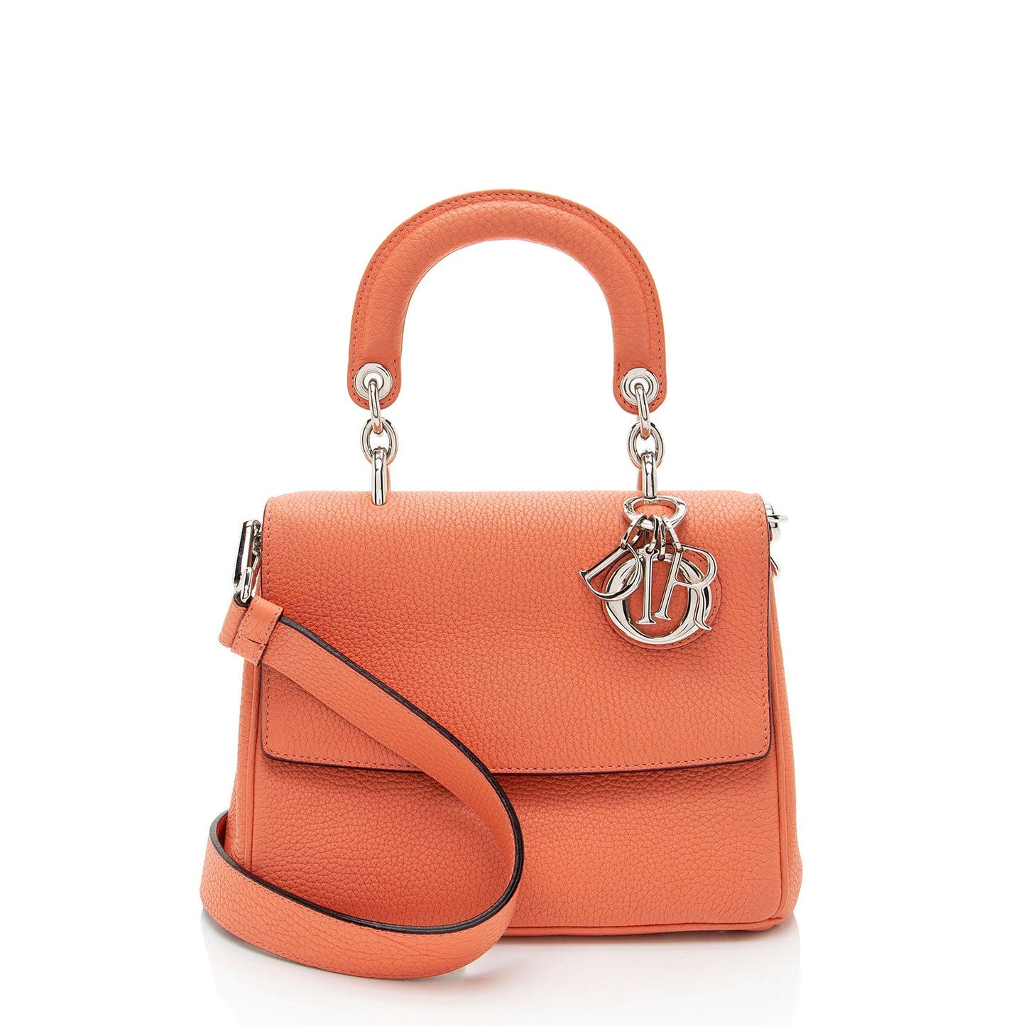 Dior Calfskin Be Dior Flap Mini Top Handle