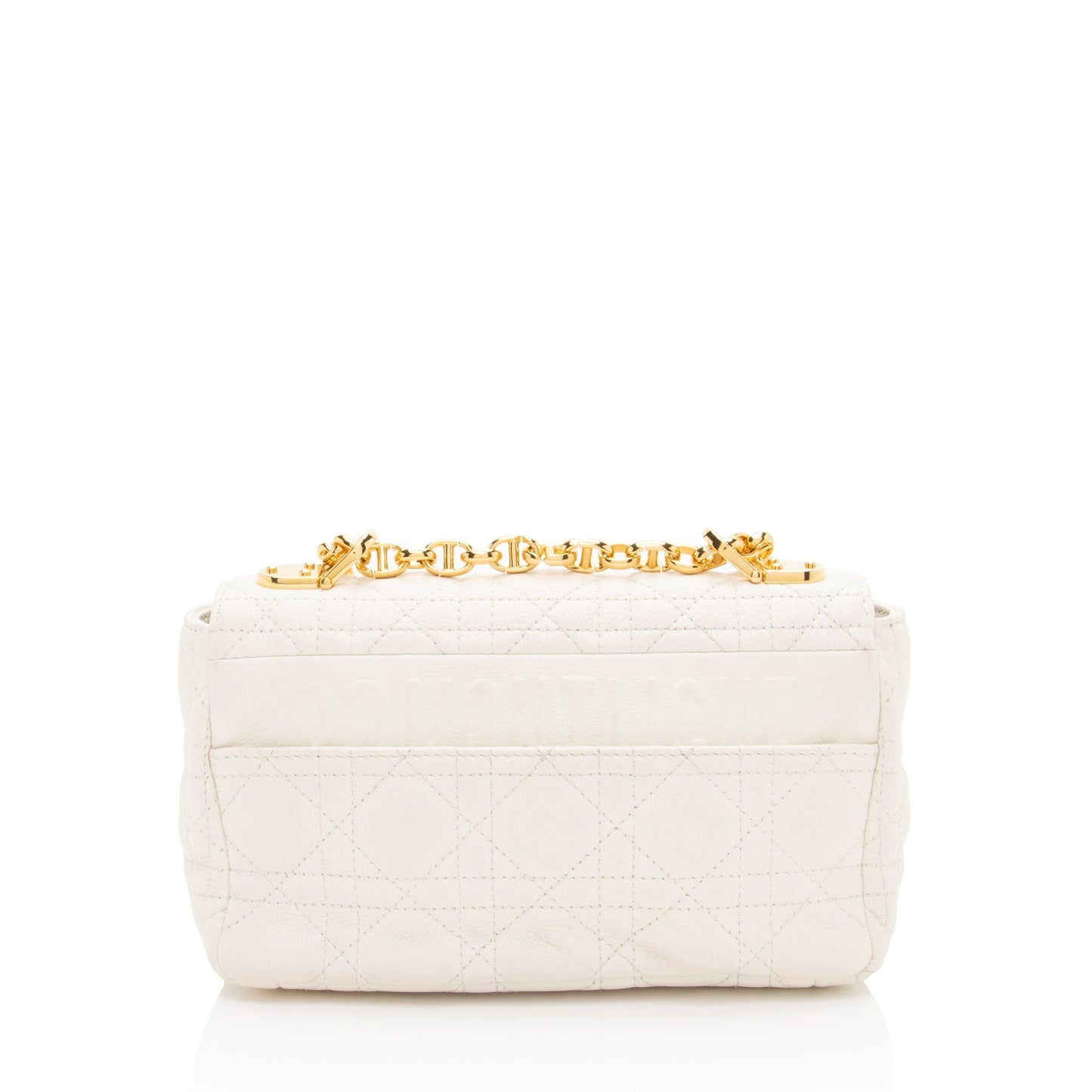 Dior Cannage Calfskin Caro Small Shoulder Bag