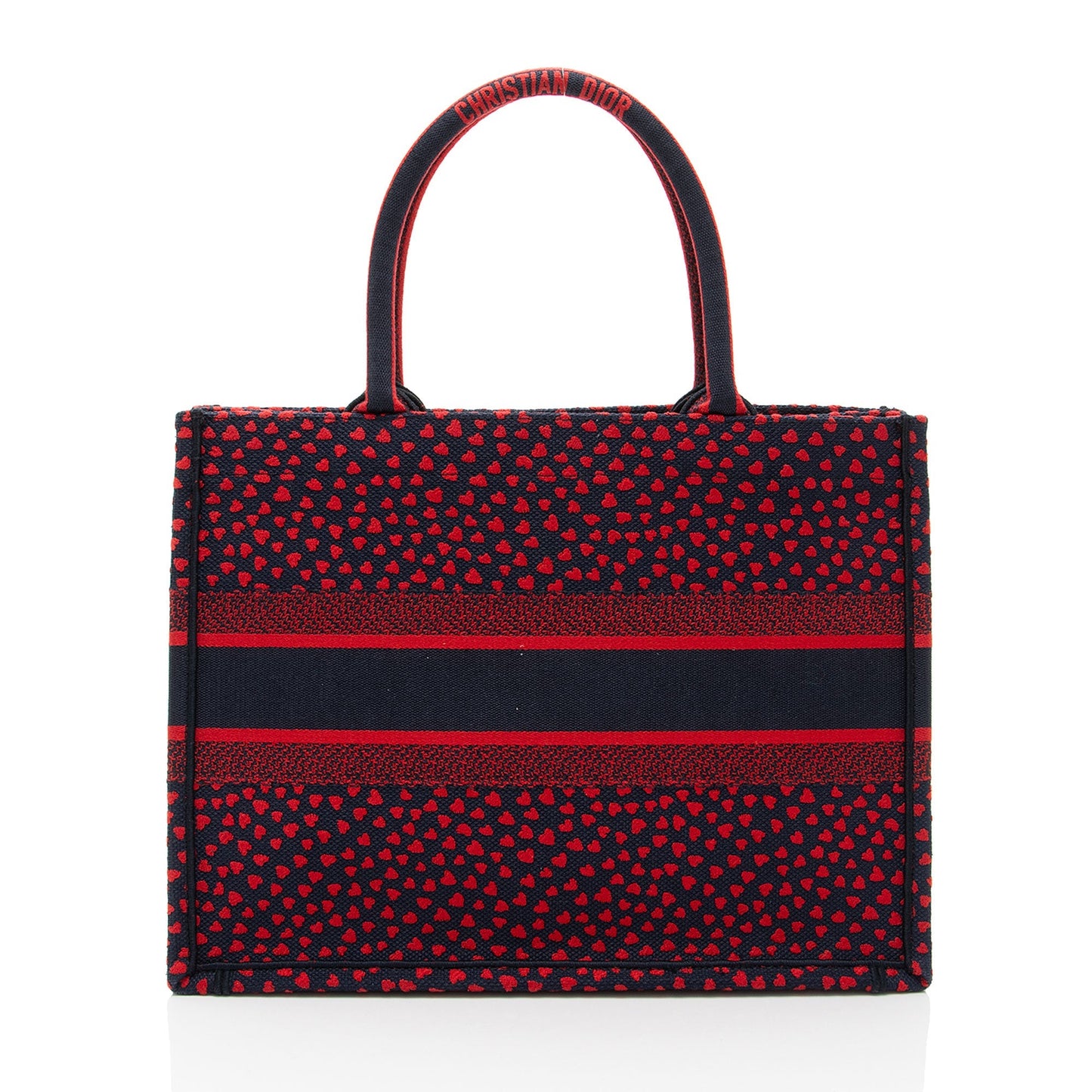 Dior Canvas I Love Paris Medium Book Tote (SHF-DwGsVQ)