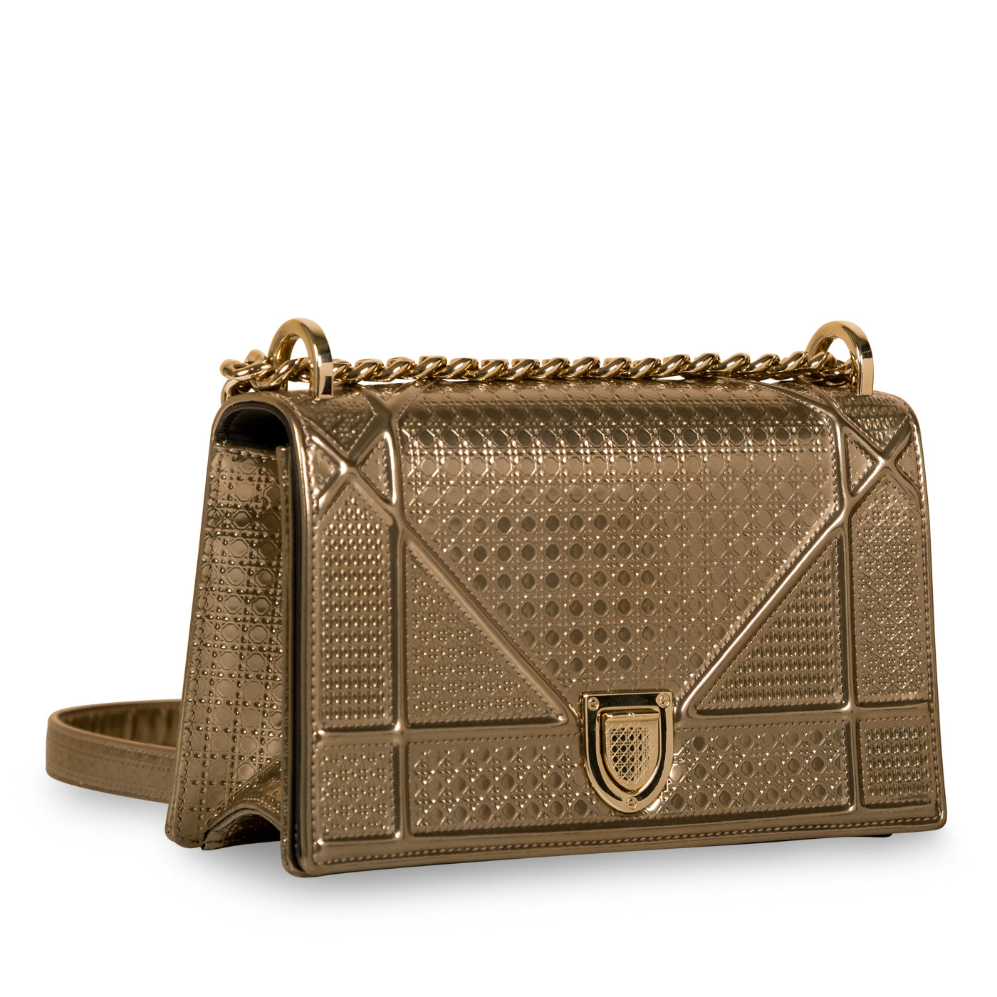 Dior Chain Leather Shoulder Bag