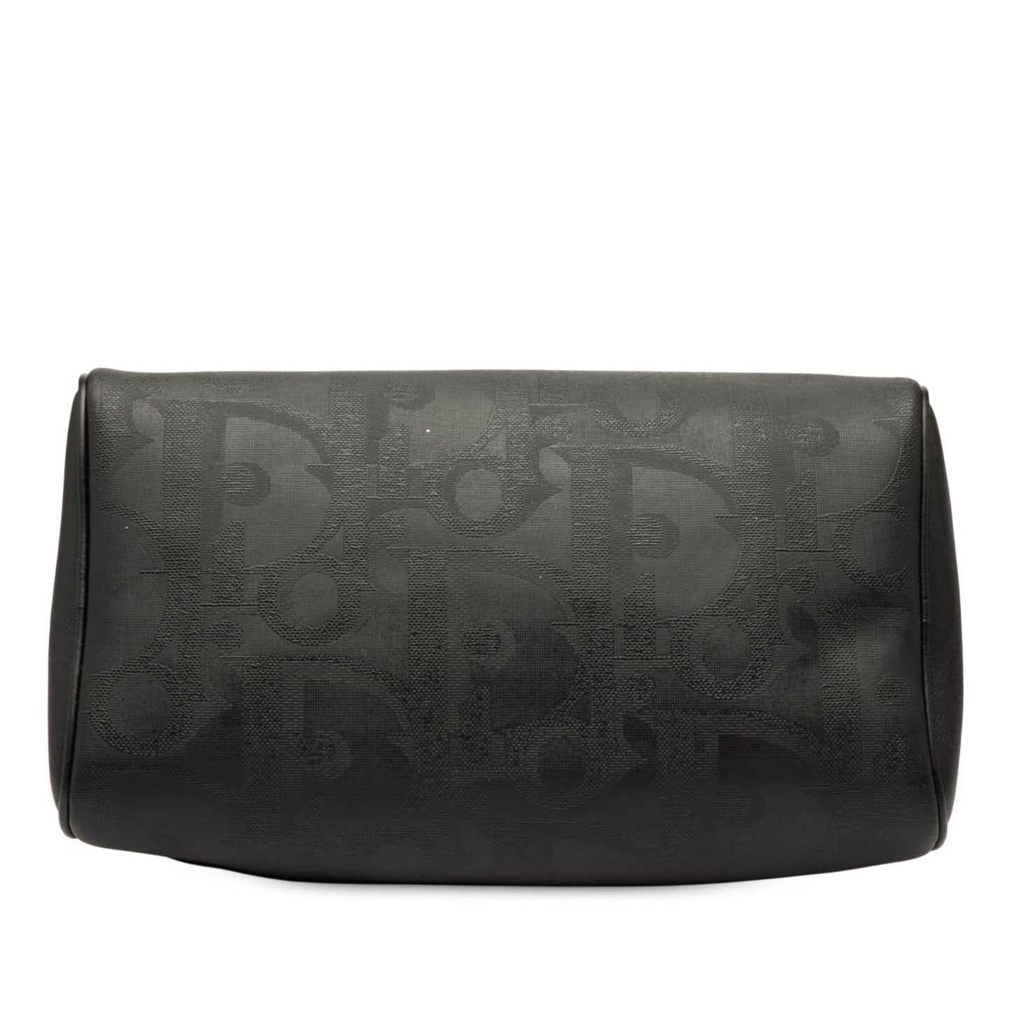 Dior Diorissimo Trotter Coated Canvas Boston Bag