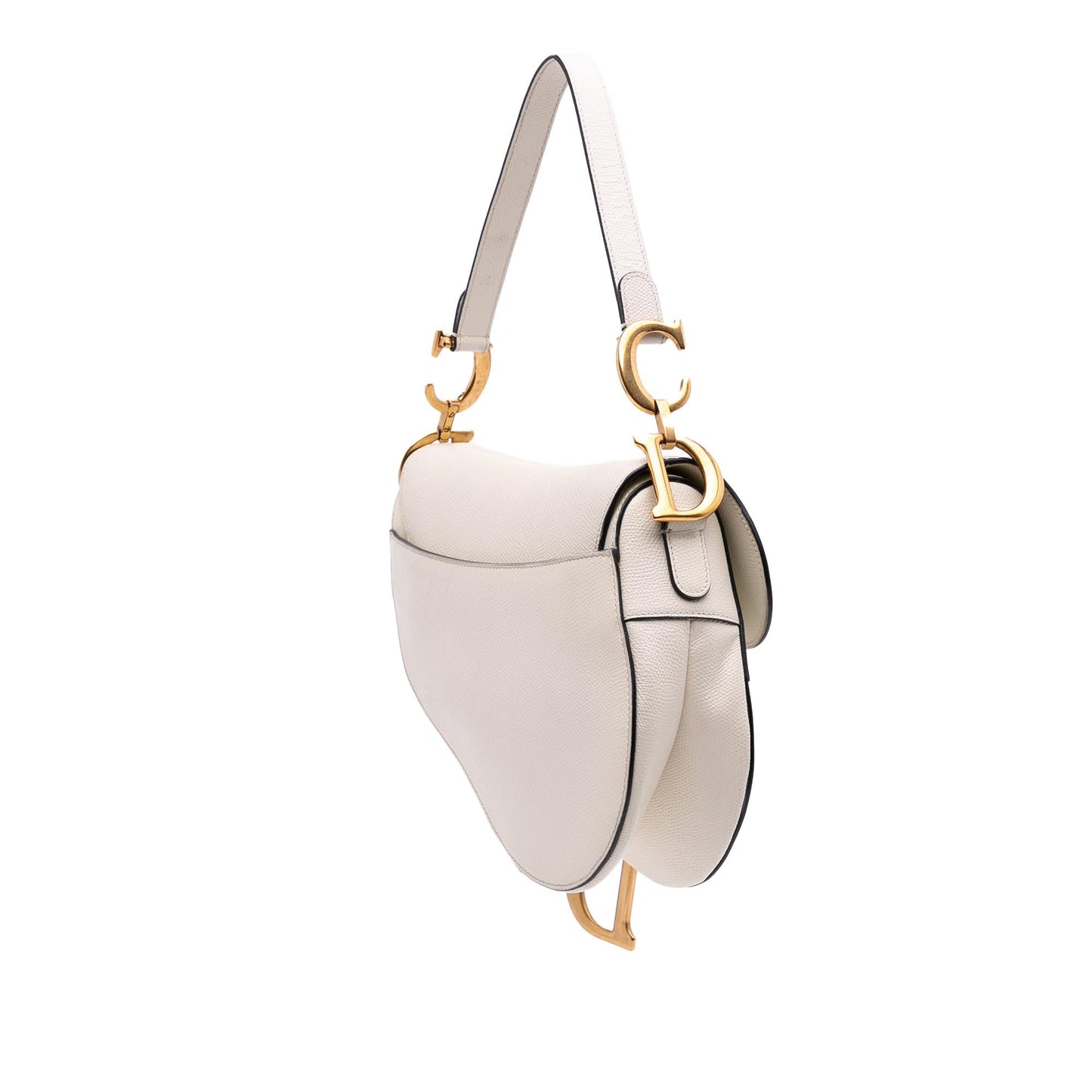 Dior Grained Calfskin Saddle Bag